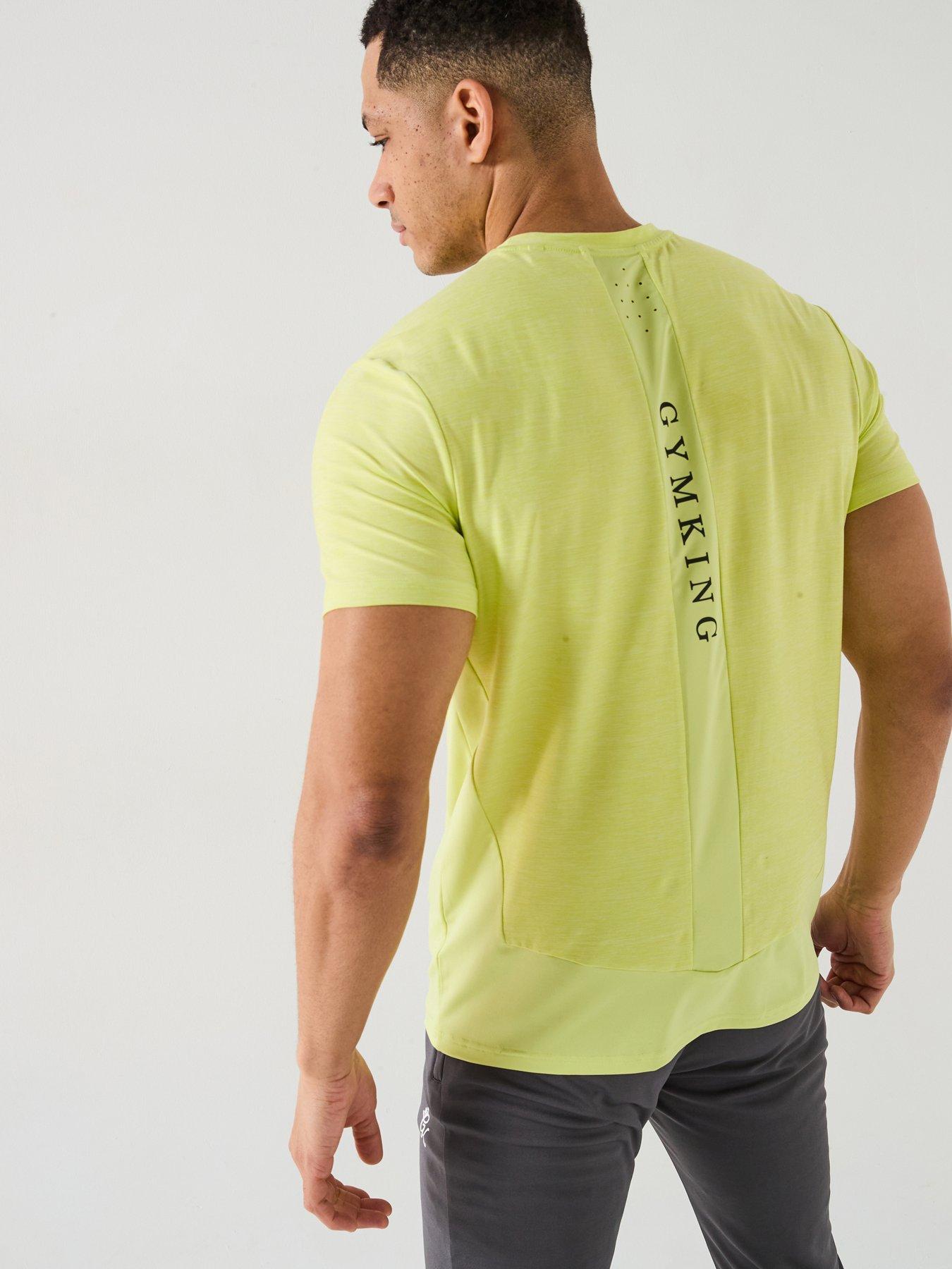 Gym King Men's Fusion Hybrid Tee - Green