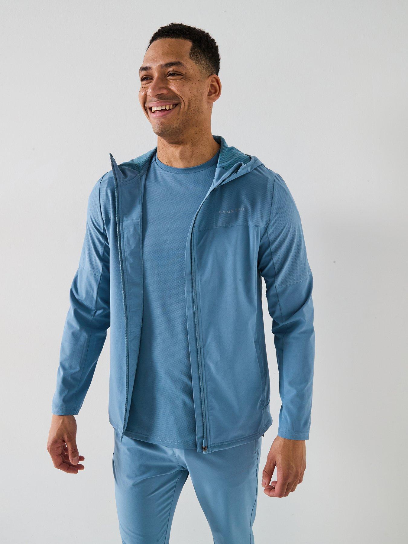 undefined Men's Hex Hoodie - Blue