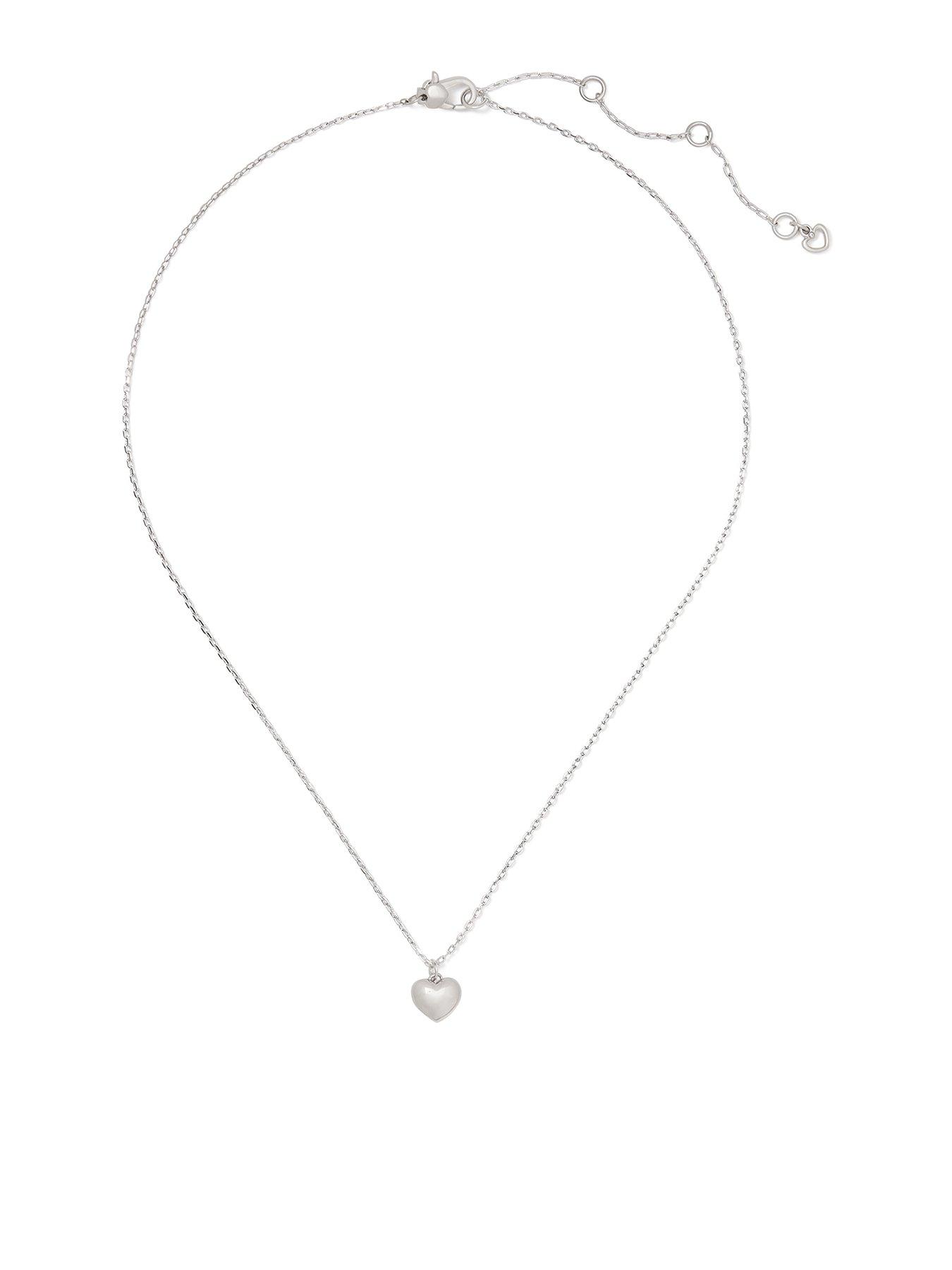 Product photograph of Kate Spade New York Heart You Delicate Mini Pendant from very.co.uk