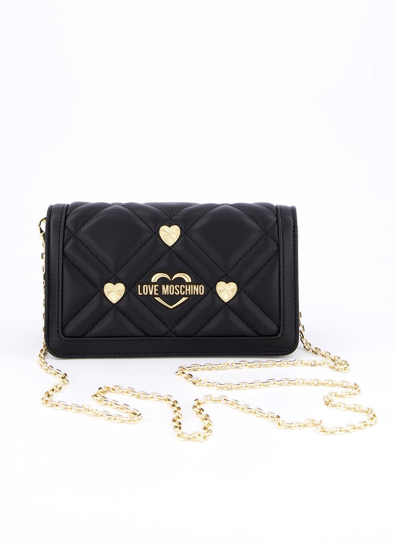 undefined Quilted Chain Studded Purse