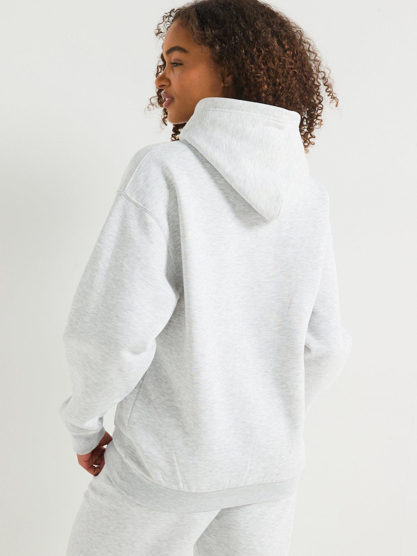 Image 2 of 6 of Gym King Women's 365 Relaxed Fit Hood - White