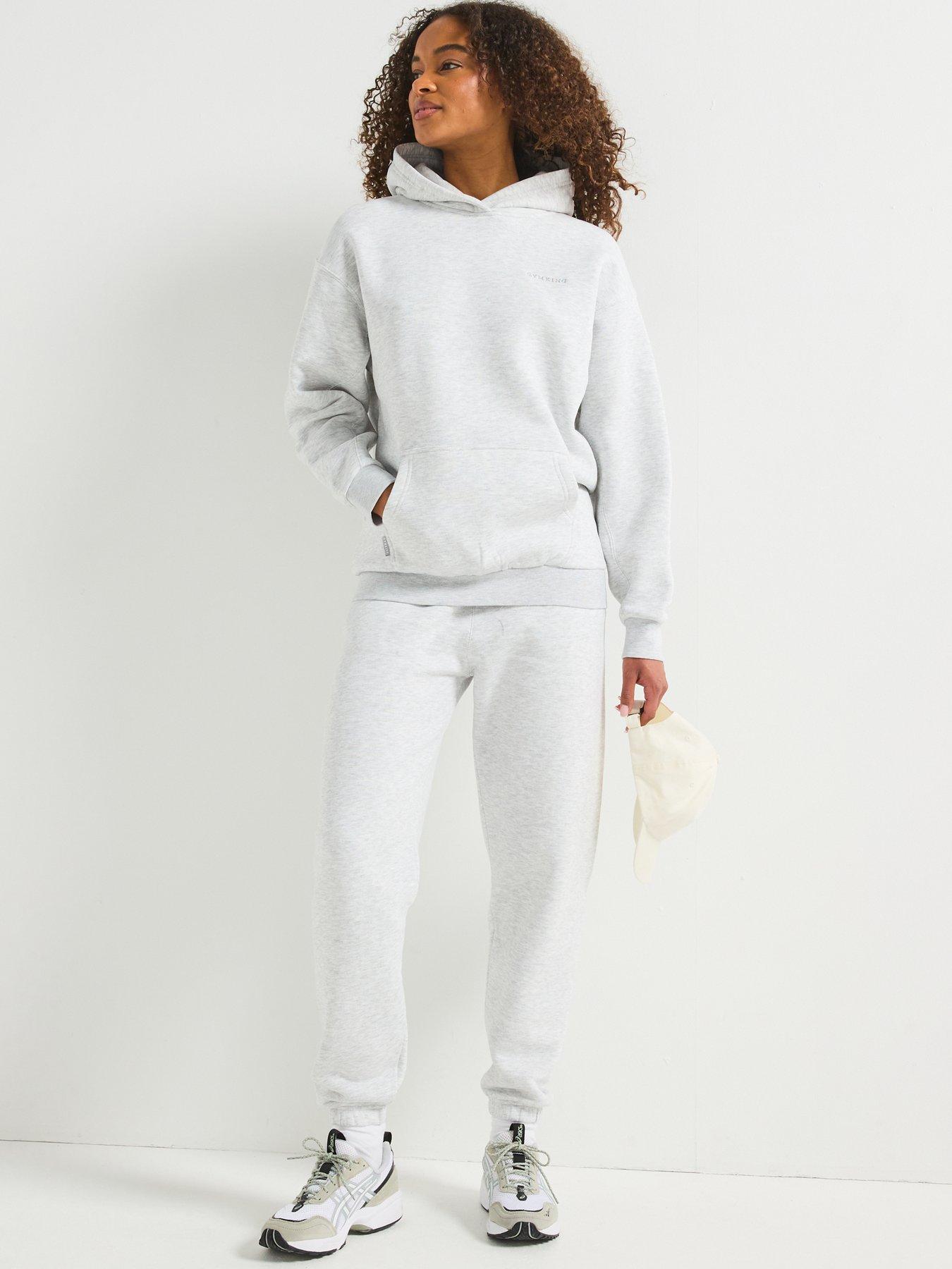 Image 3 of 6 of Gym King Women's 365 Relaxed Fit Hood - White