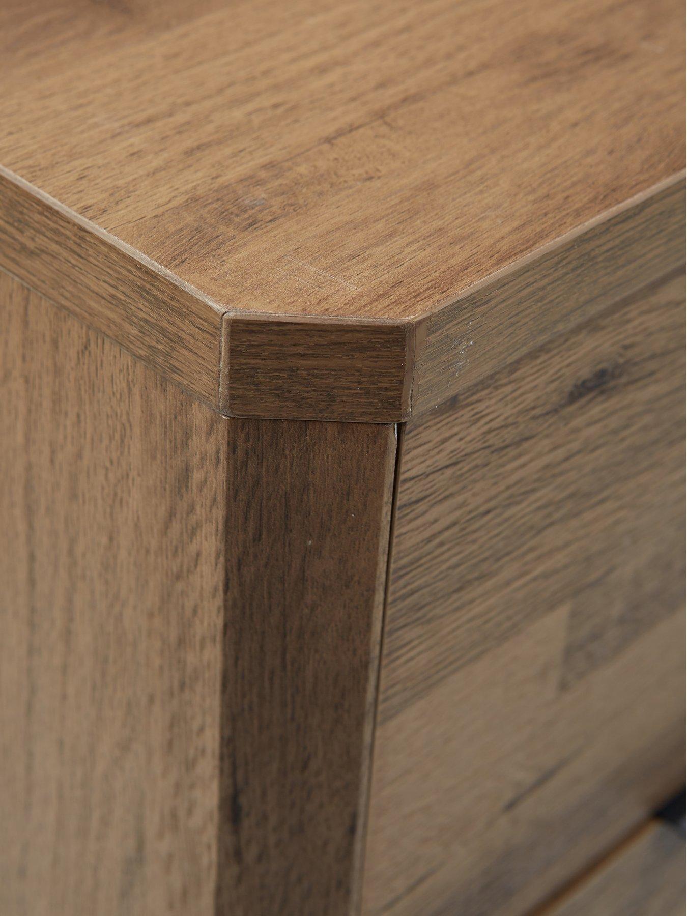 Image 7 of 7 of The Very Collection Harlem 2&nbsp;+ 3&nbsp;Drawer Chest - Mid Oak -&nbsp;FSC&reg; Certified