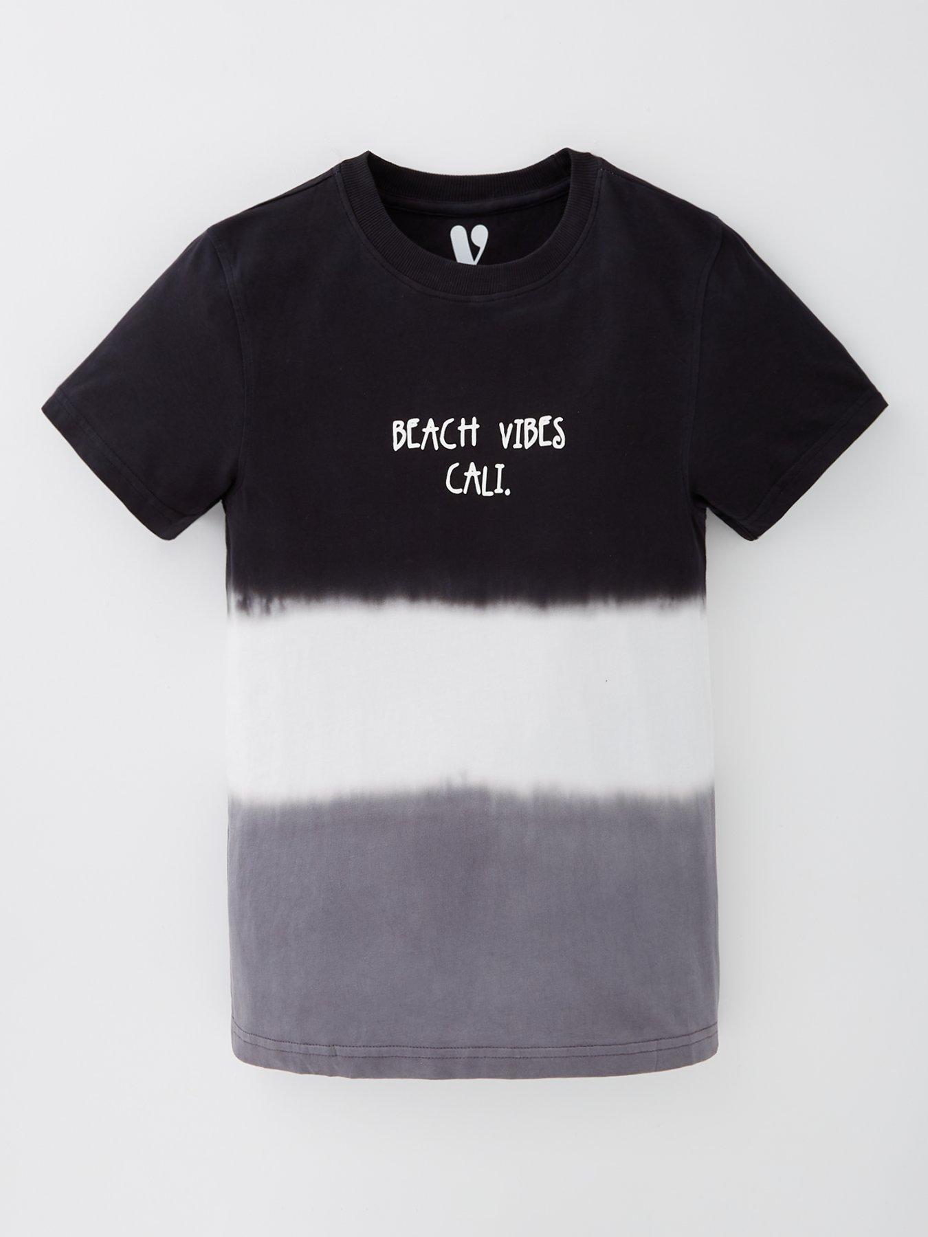 undefined Boys Mono Dip Dye T-Shirt - Multi