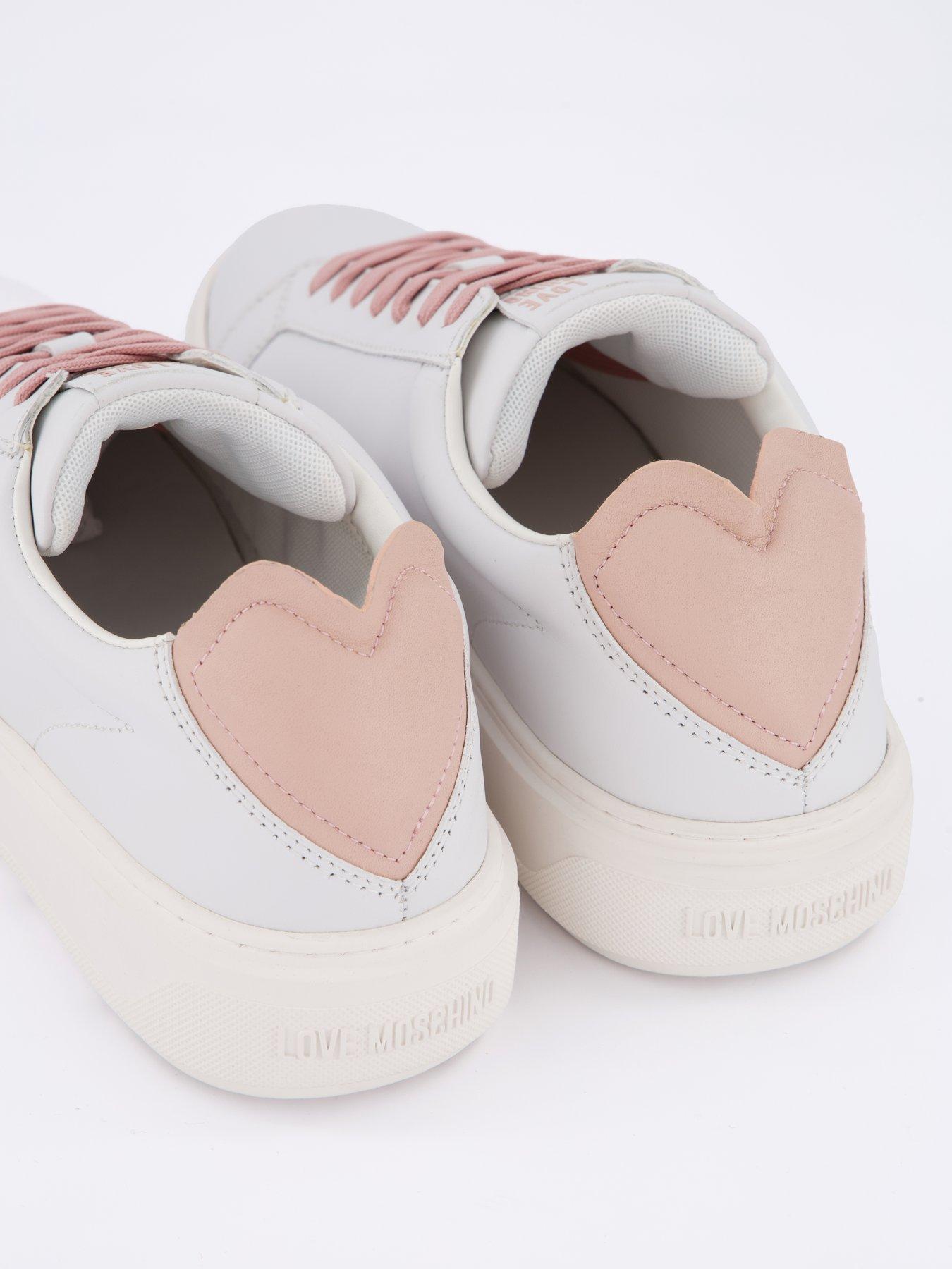 Pink Moschino Trainers Womens Uk LOVE MOSCHINO Chunky Glitter