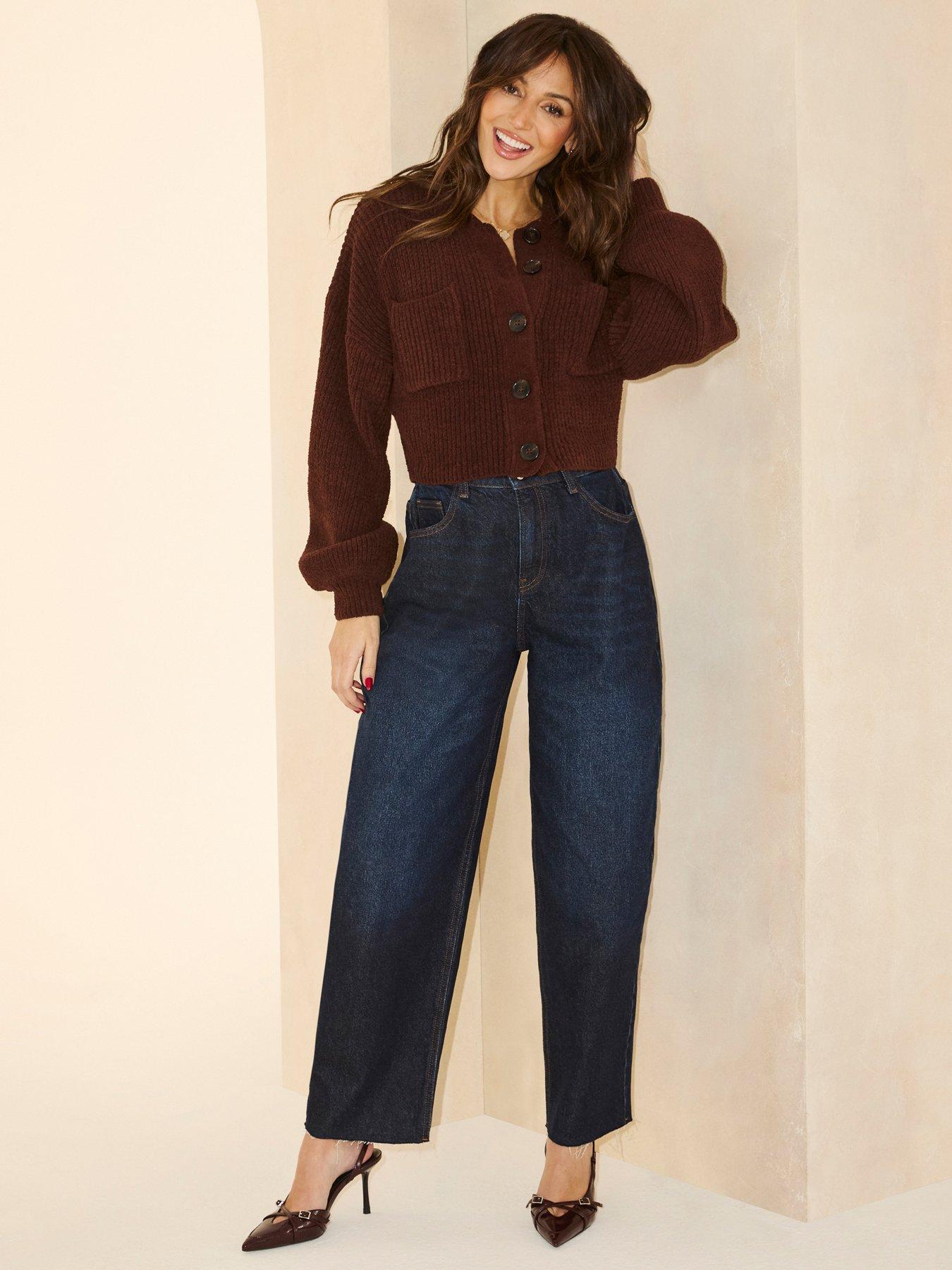 undefined Barrel Jean - Dark Wash