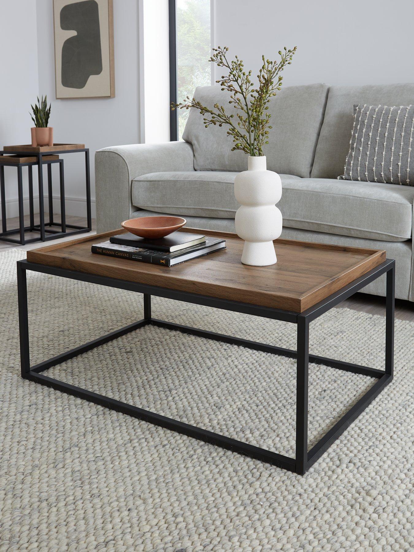 Image of Very Home Harlem Tray Coffee Table - Mid Oak - FSC® Certified