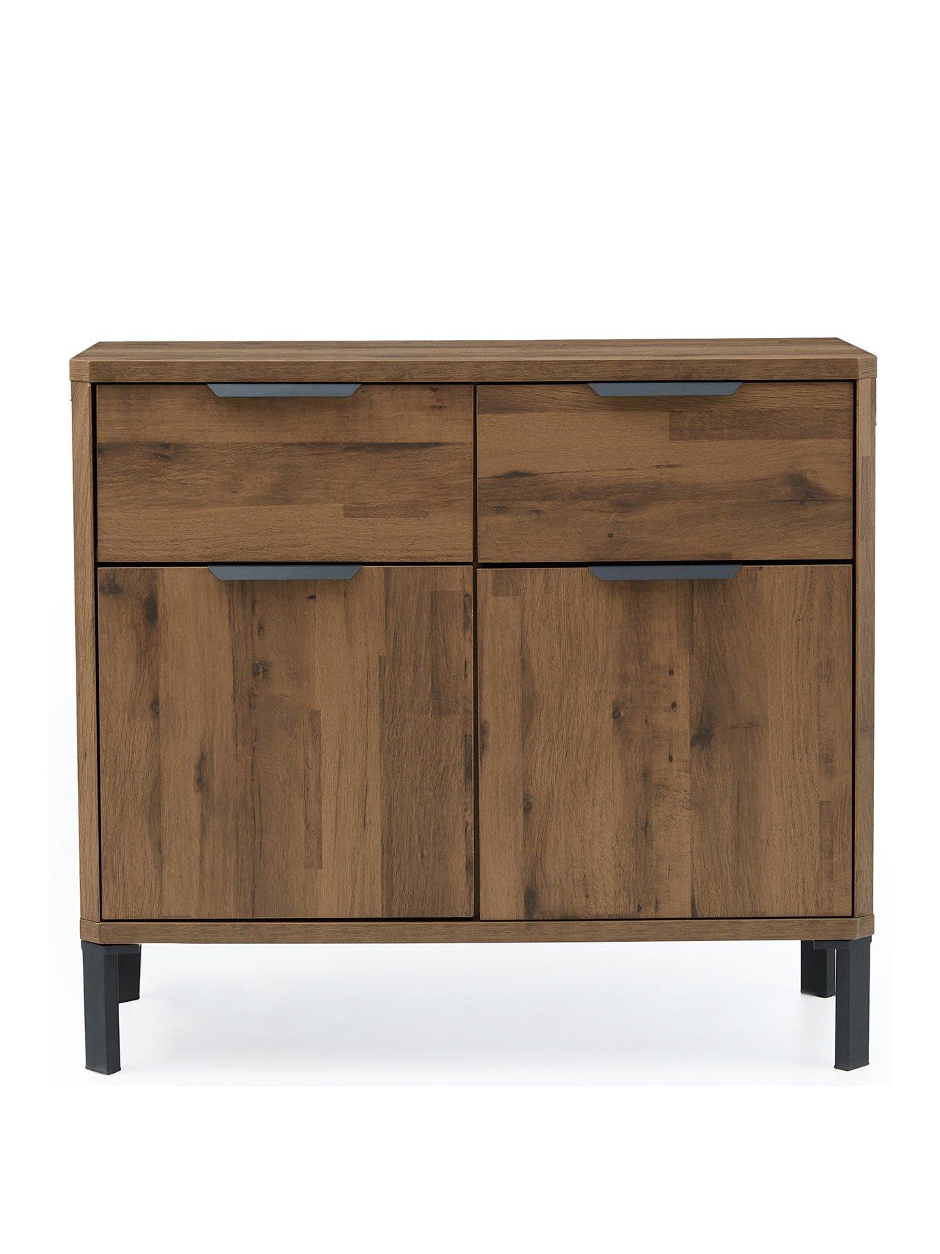 Image 2 of 7 of Very Home Harlem Compact Sideboard - Mid Oak - FSC&reg; Certified