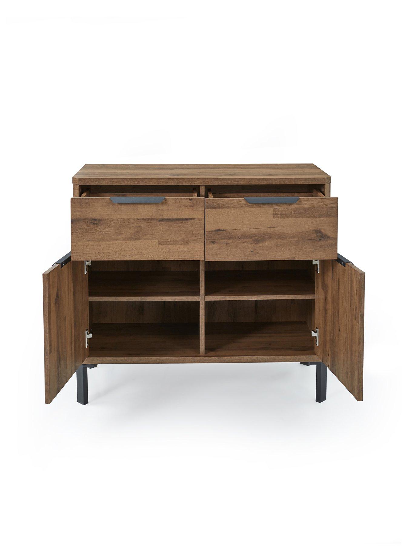 Image 4 of 7 of Very Home Harlem Compact Sideboard - Mid Oak - FSC&reg; Certified