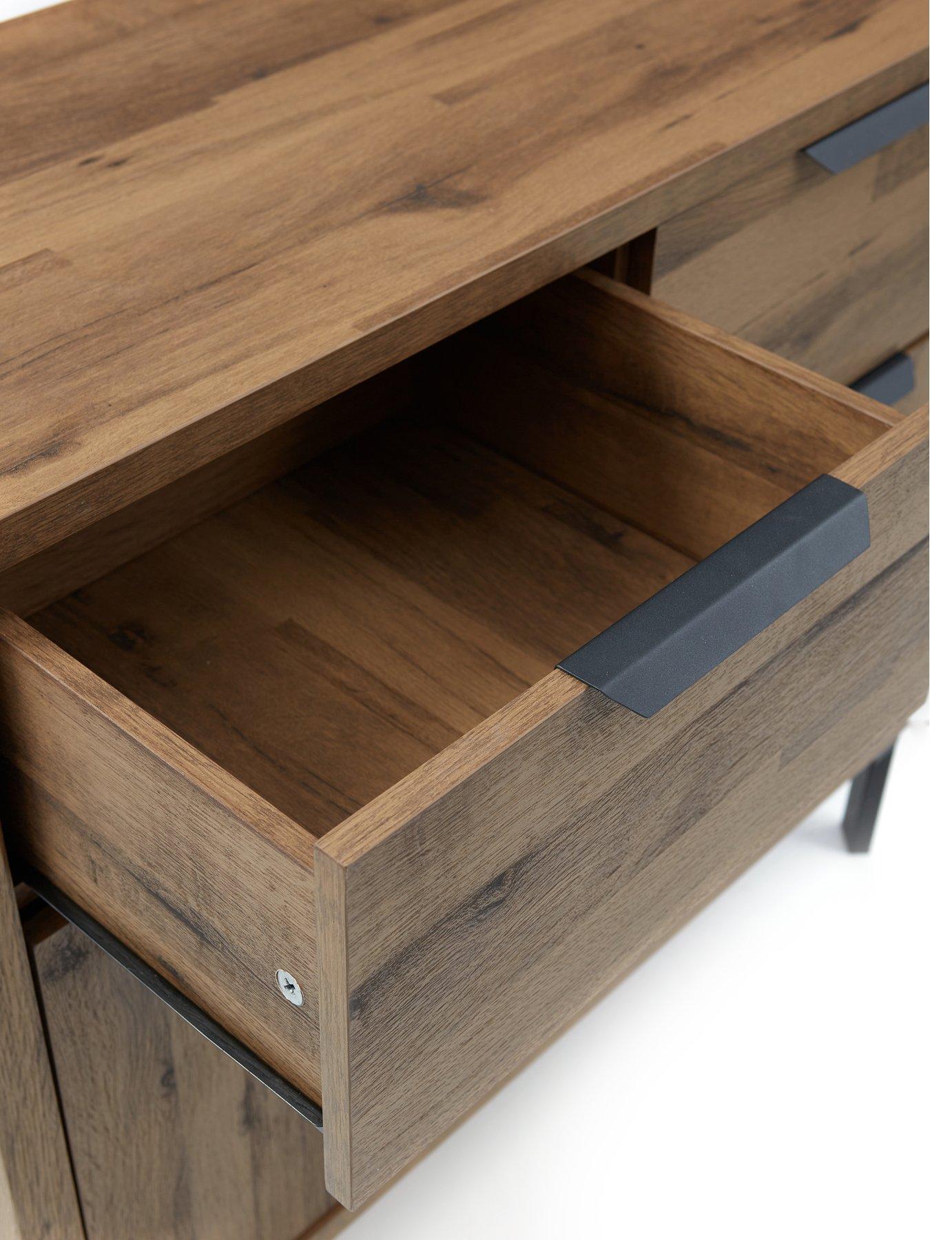 Image 7 of 7 of Very Home Harlem Compact Sideboard - Mid Oak - FSC&reg; Certified