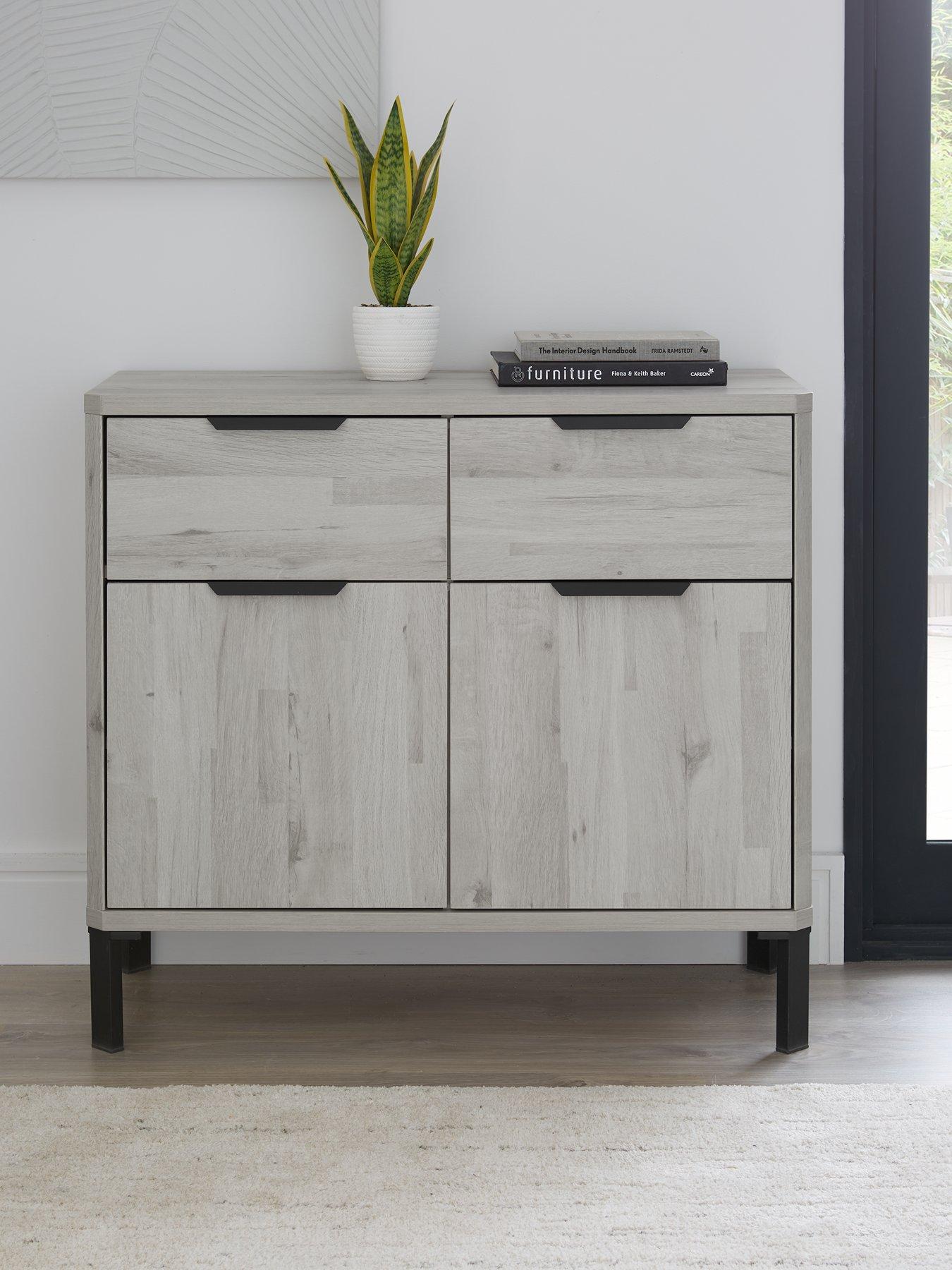 undefined Harlem Compact Sideboard - Grey Oak - FSC® Certified