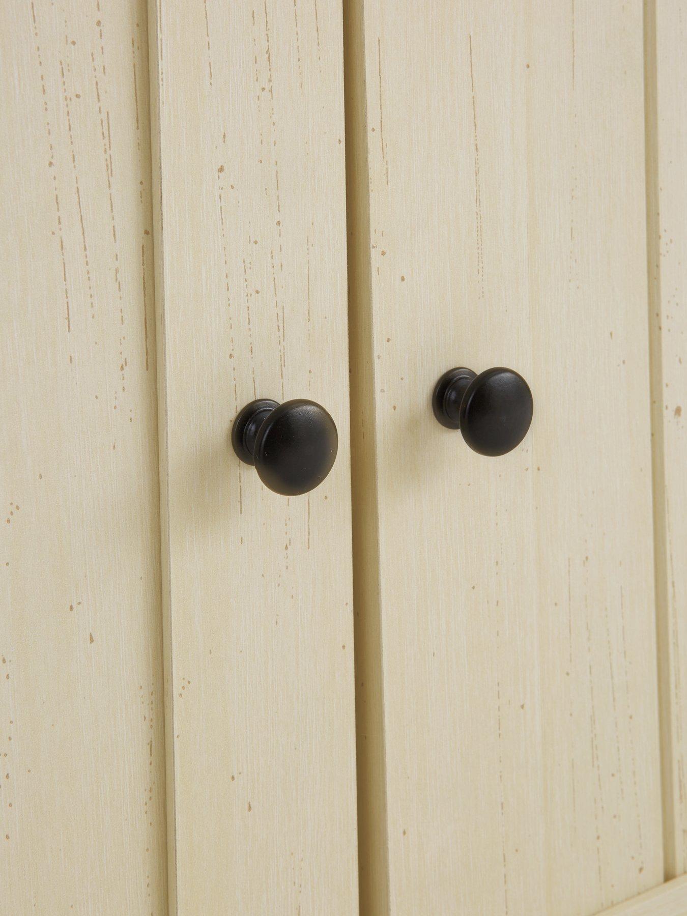 Image 7 of 7 of The Very Collection New Devon Compact Sideboard - Ivory/Walnut - FSC&reg; Certified