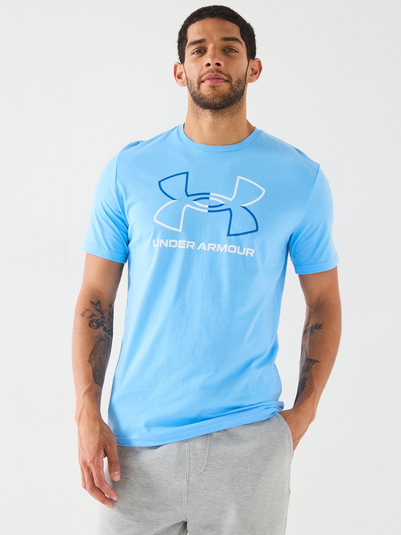 undefined Men's Training Gl Foundation Update Short Sleeve T-Shirt - Blue