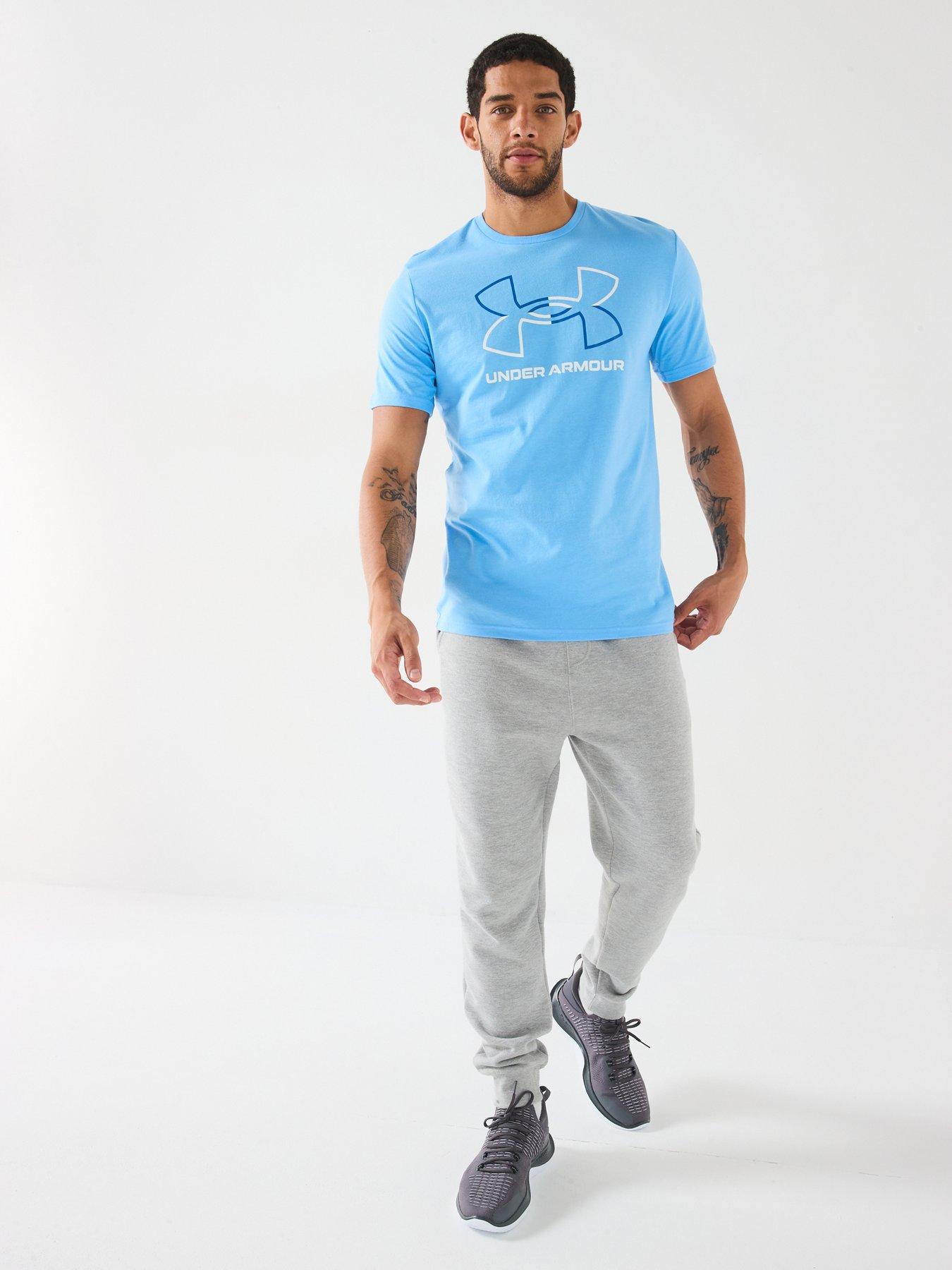 Image 3 of 4 of UNDER ARMOUR Men's Training Gl Foundation Update Short Sleeve T-Shirt - Blue