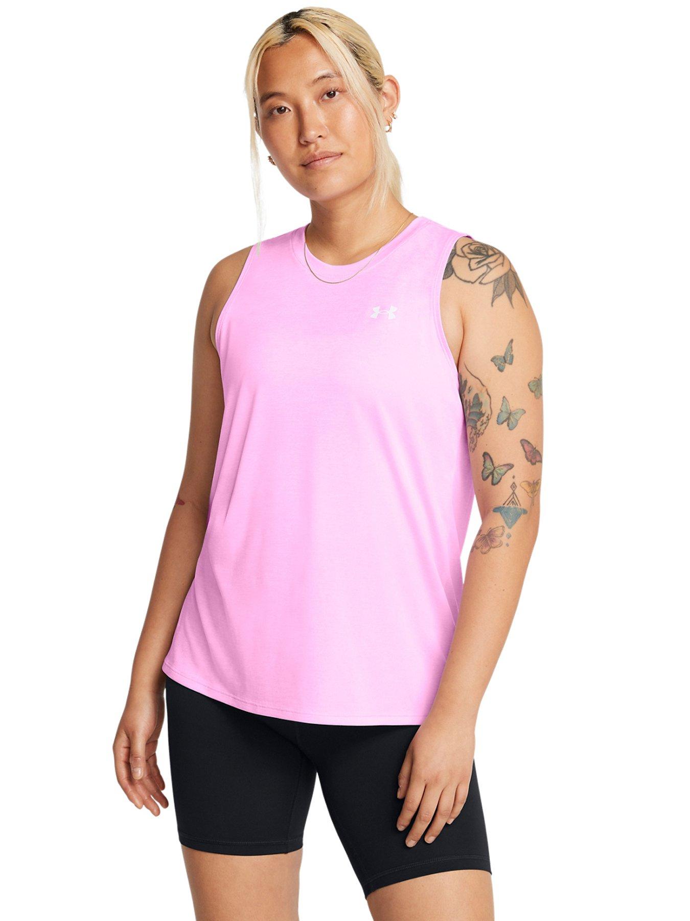 Under Armour Womens Training Tech Tank Twist - Pink