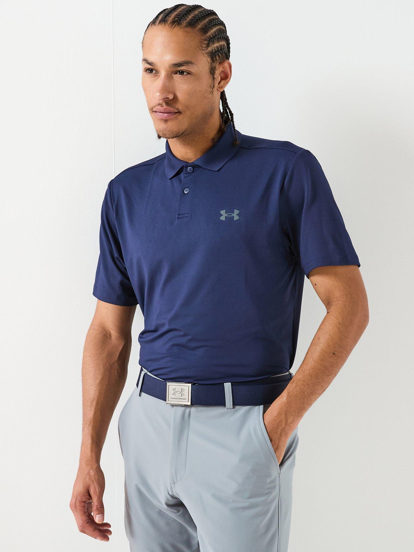 Image 1 of 5 of UNDER ARMOUR Men's Training Matchplay Polo Shirt - Blue