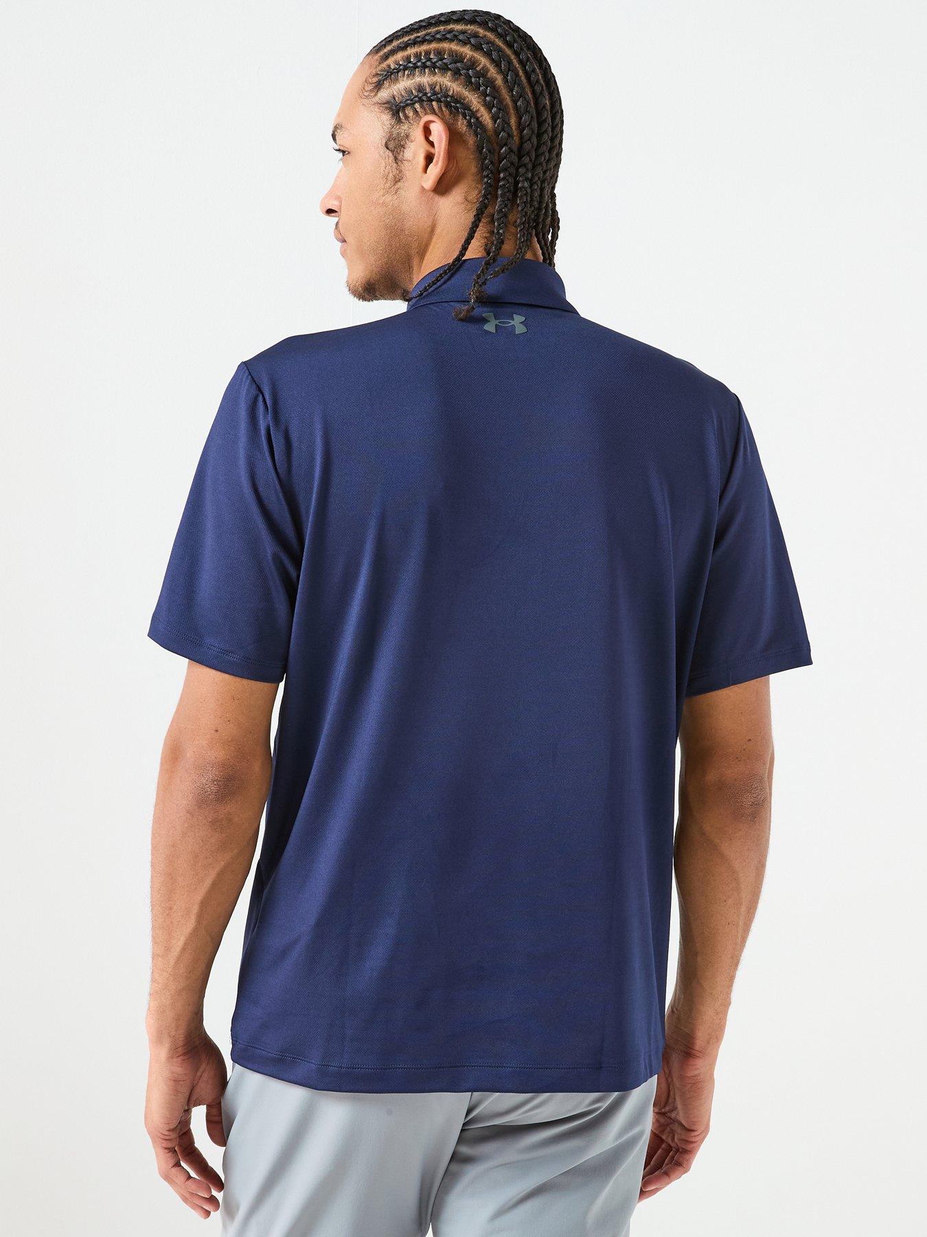 Image 2 of 5 of UNDER ARMOUR Men's Training Matchplay Polo Shirt - Blue