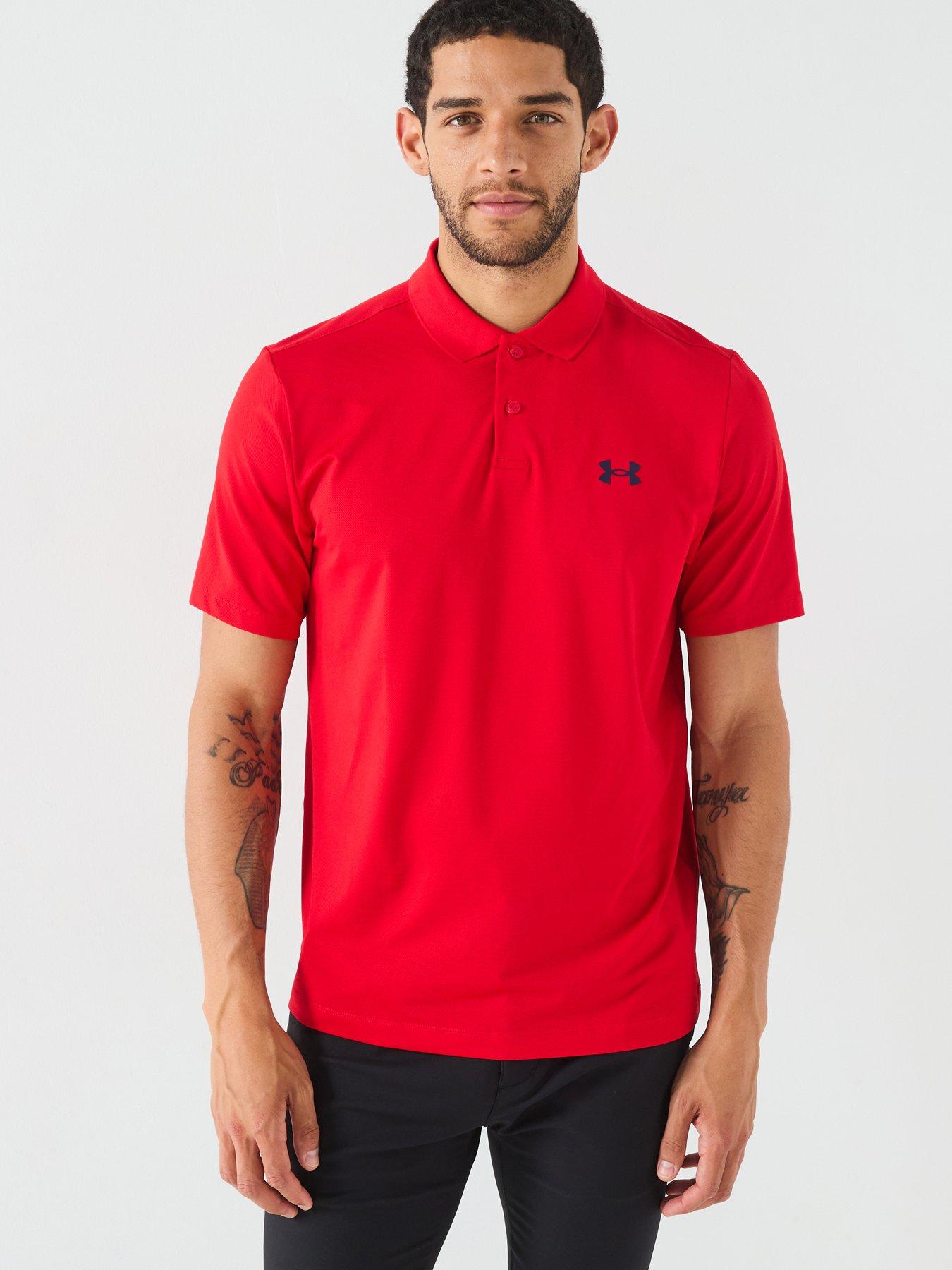 undefined Men's Training Matchplay Polo Shirt - Red