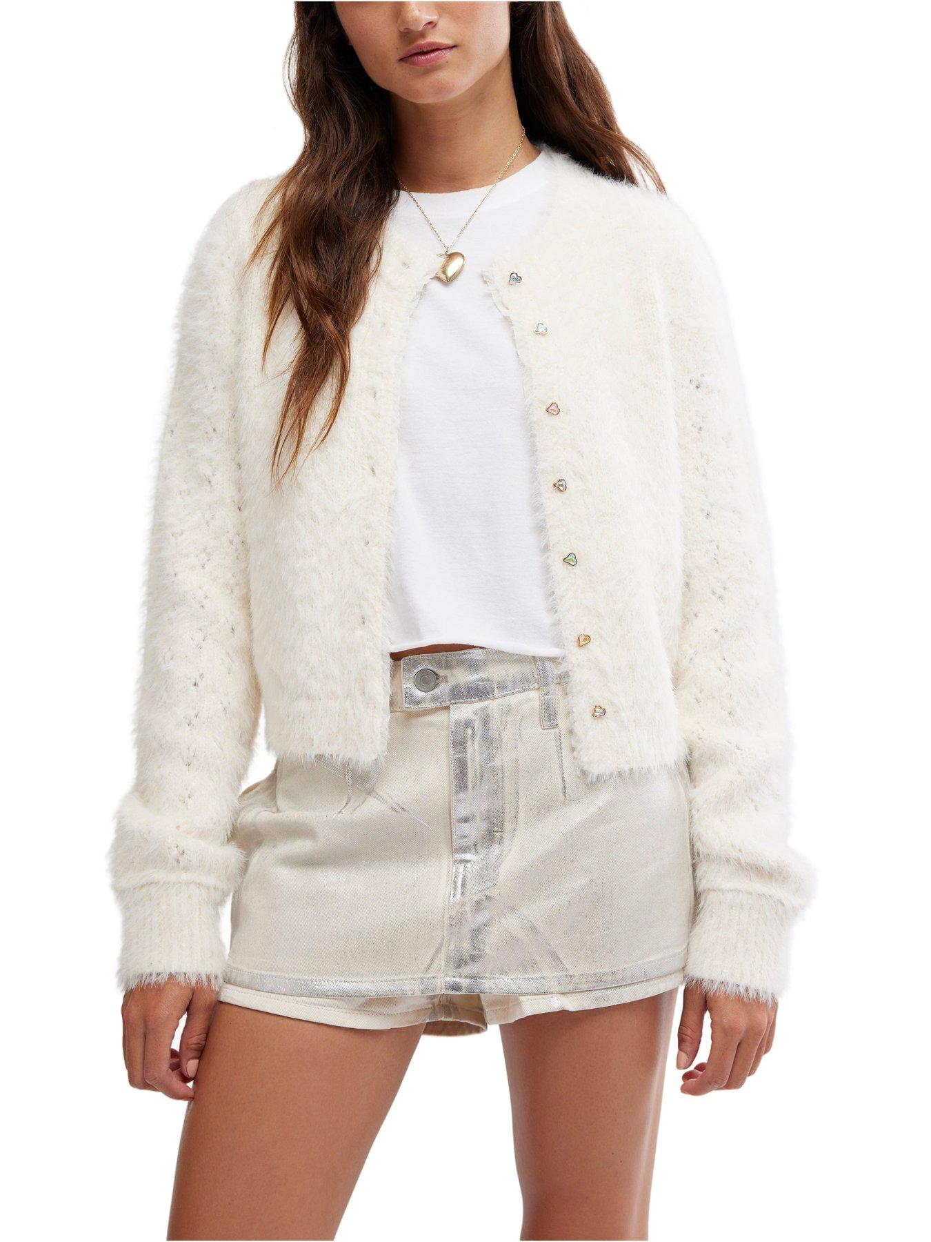 undefined Celeste Cardigan - Cream