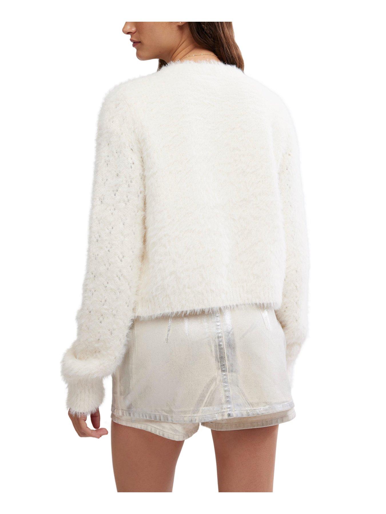 Image 4 of 5 of FREE PEOPLE Celeste Cardigan - Cream