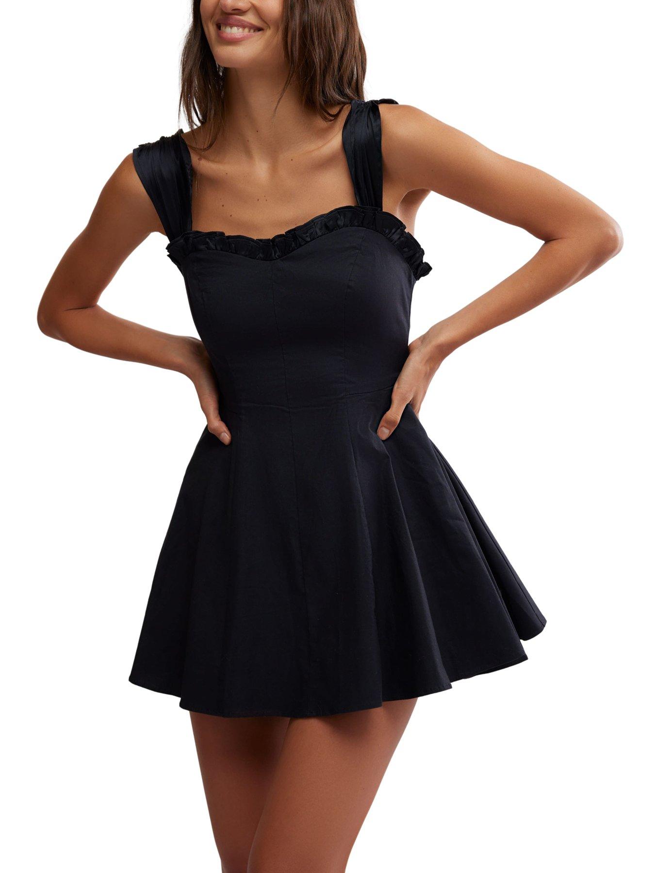 undefined Midnight Magic Mini Dress - Black
