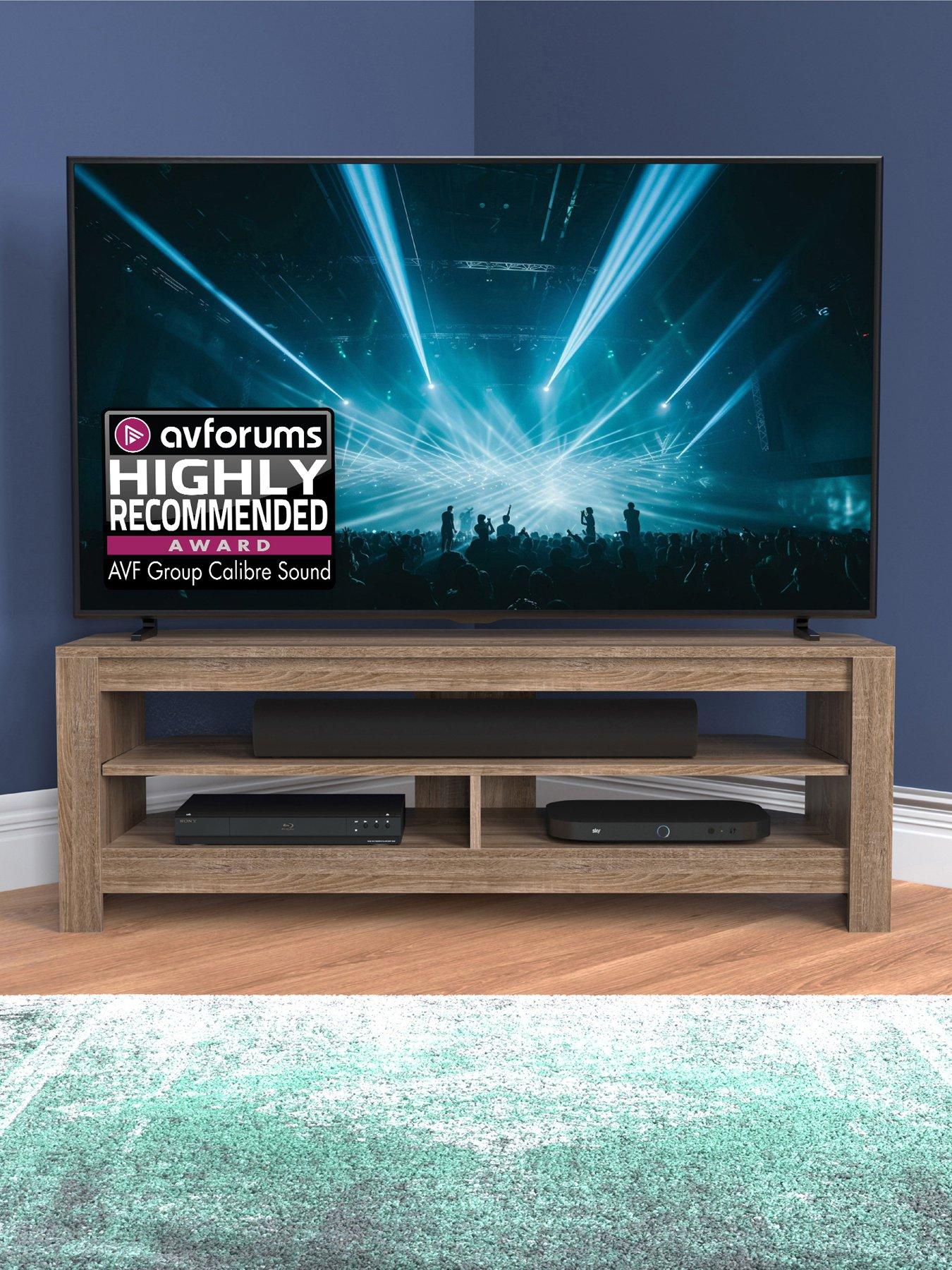 undefined Calibre Sound 1.2m TV Stand with pull-out soundbar shelf
