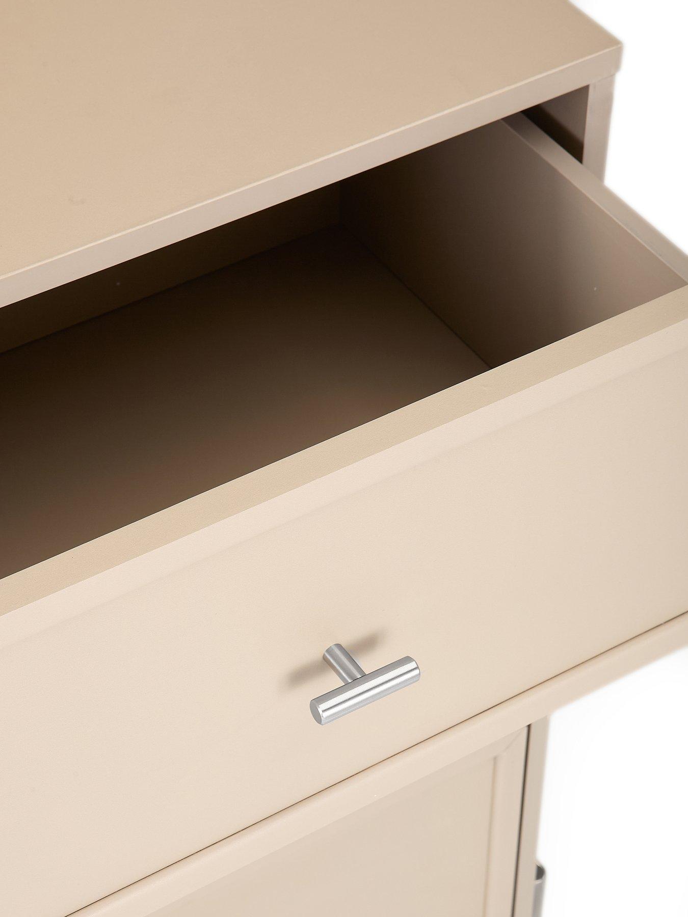 Image 5 of 6 of Very Home Serena Large 2 Door, 3 Drawer&nbsp;Sideboard - Taupe&nbsp;- FSC&reg; Certified
