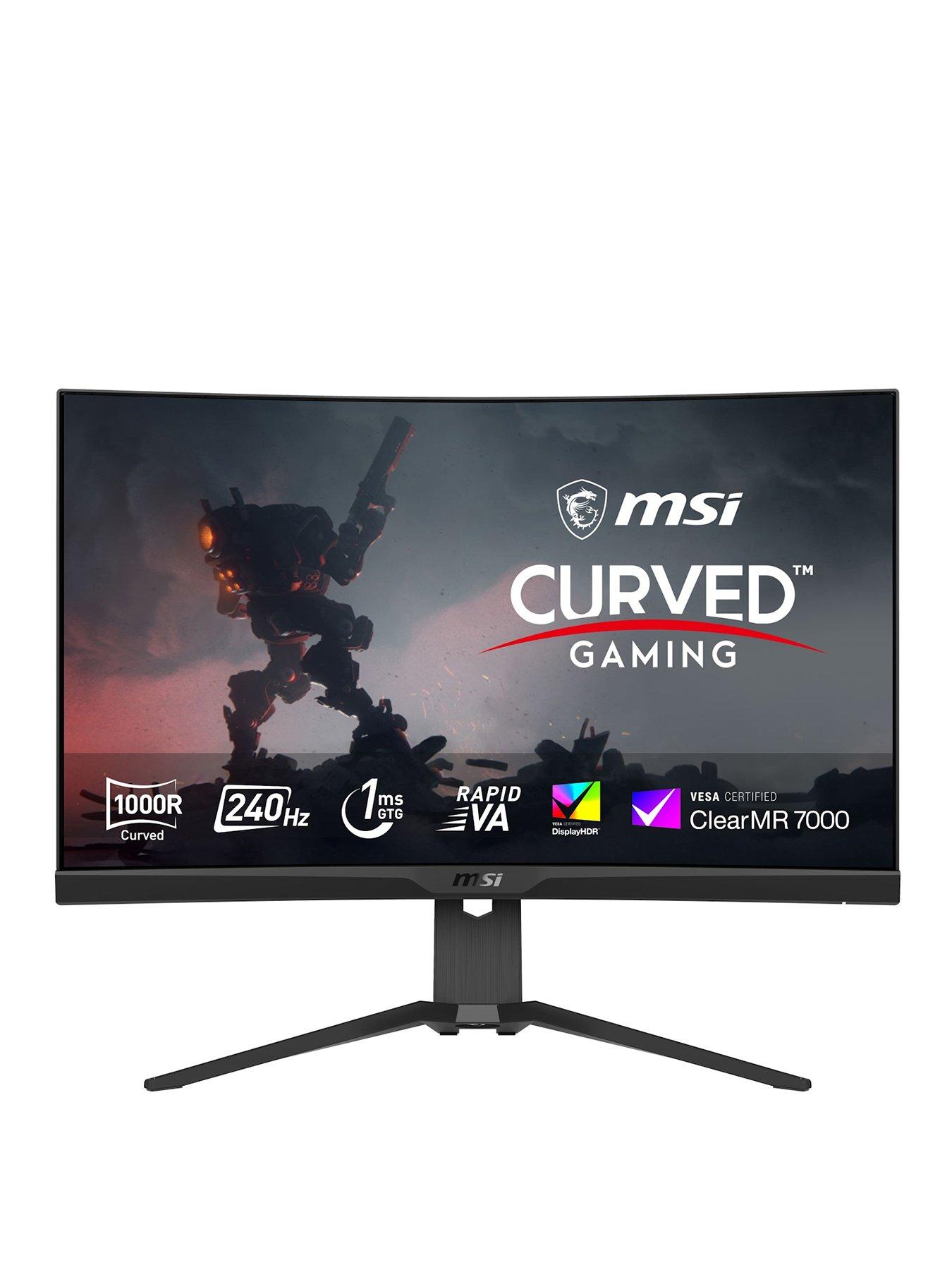 undefined MPG 275CQRXF 27 inch, WQHD, 240Hz, Rapid VA, 0.5ms, Adaptive-Sync Curved Gaming Monitor