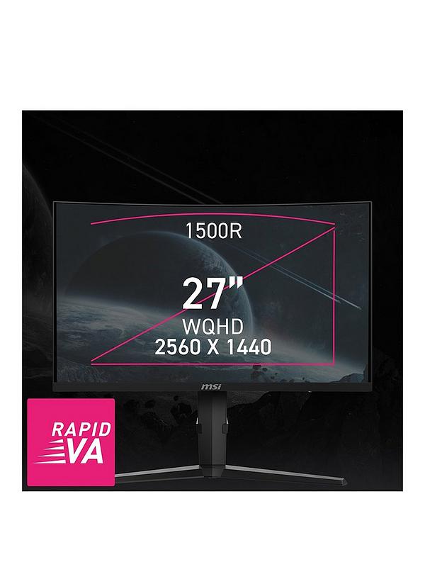 MPG 275CQRXF 27 inch, WQHD, 240Hz, Rapid VA, 0.5ms, Adaptive-Sync Curved Gaming Monitor MPG 275CQRXF 27 inch, WQHD, 240Hz, Rapid VA, 0.5ms, Adaptive-Sync Curved Gaming Monitor