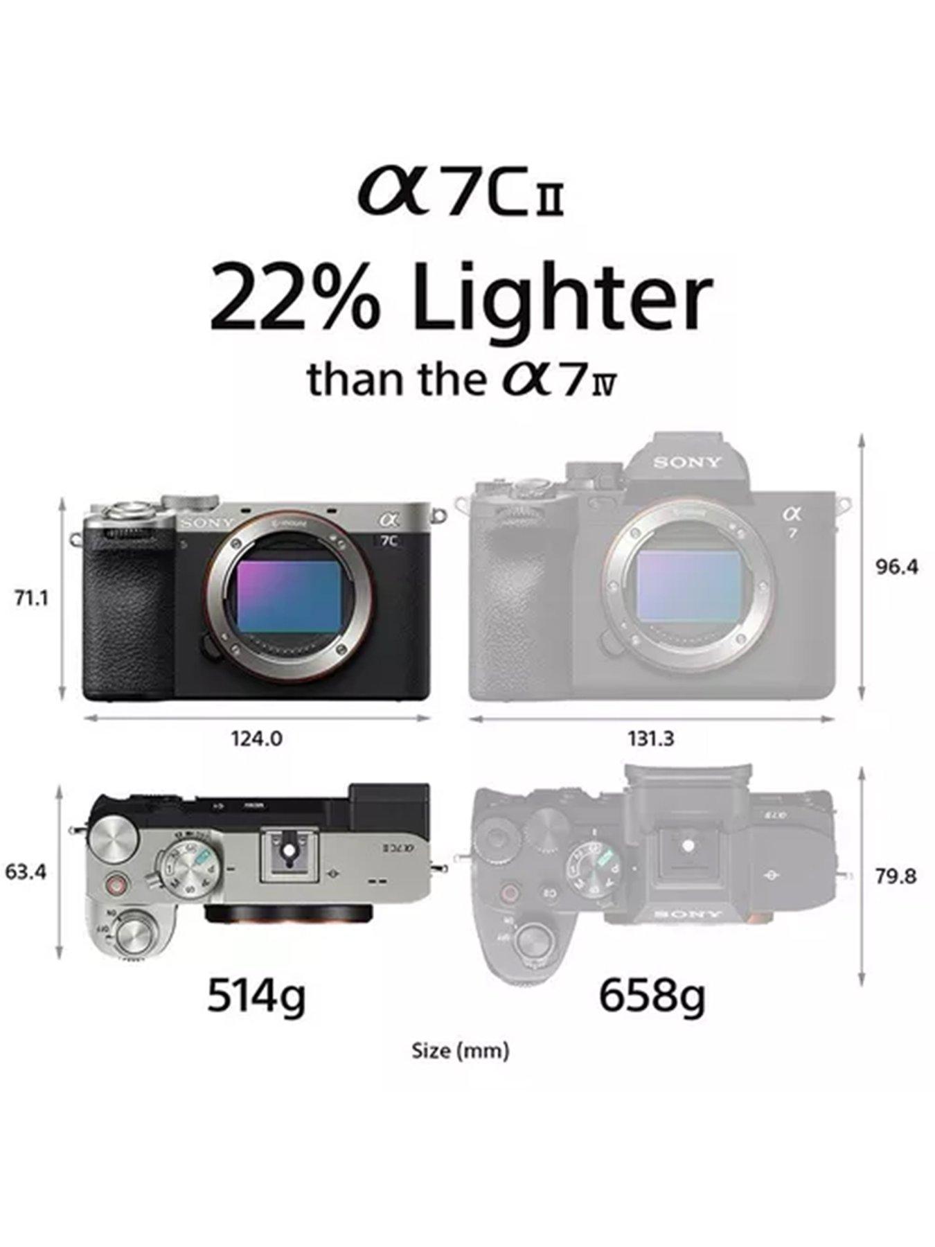 Image 5 of 5 of Sony Alpha a7C II Compact Full-Frame Mirrorless Camera with 28-60mm lens Silver