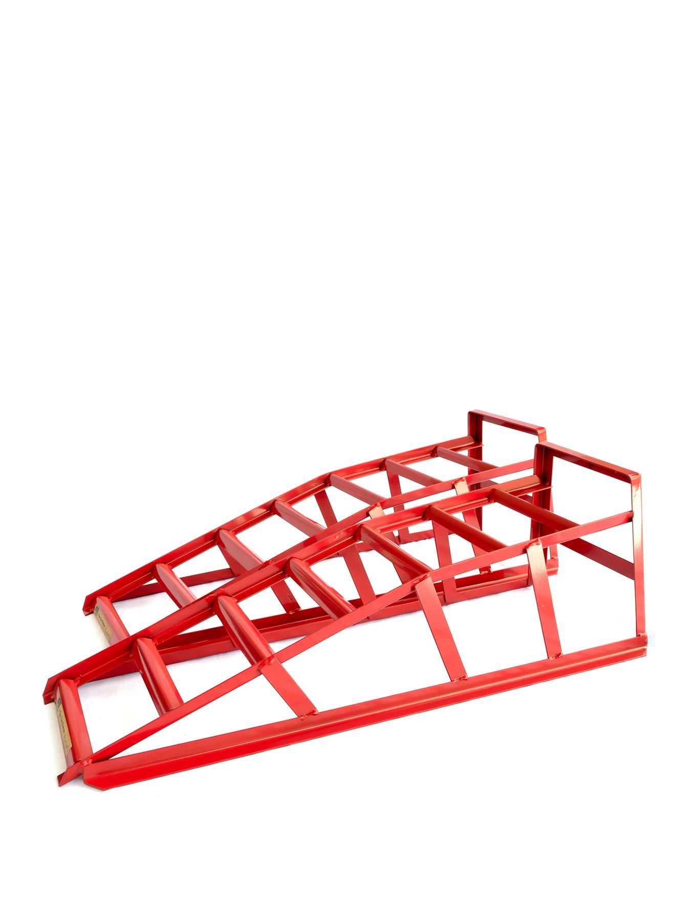 Product photograph of Hilka Tools 2 Tonne Car Ramps Pair from very.co.uk