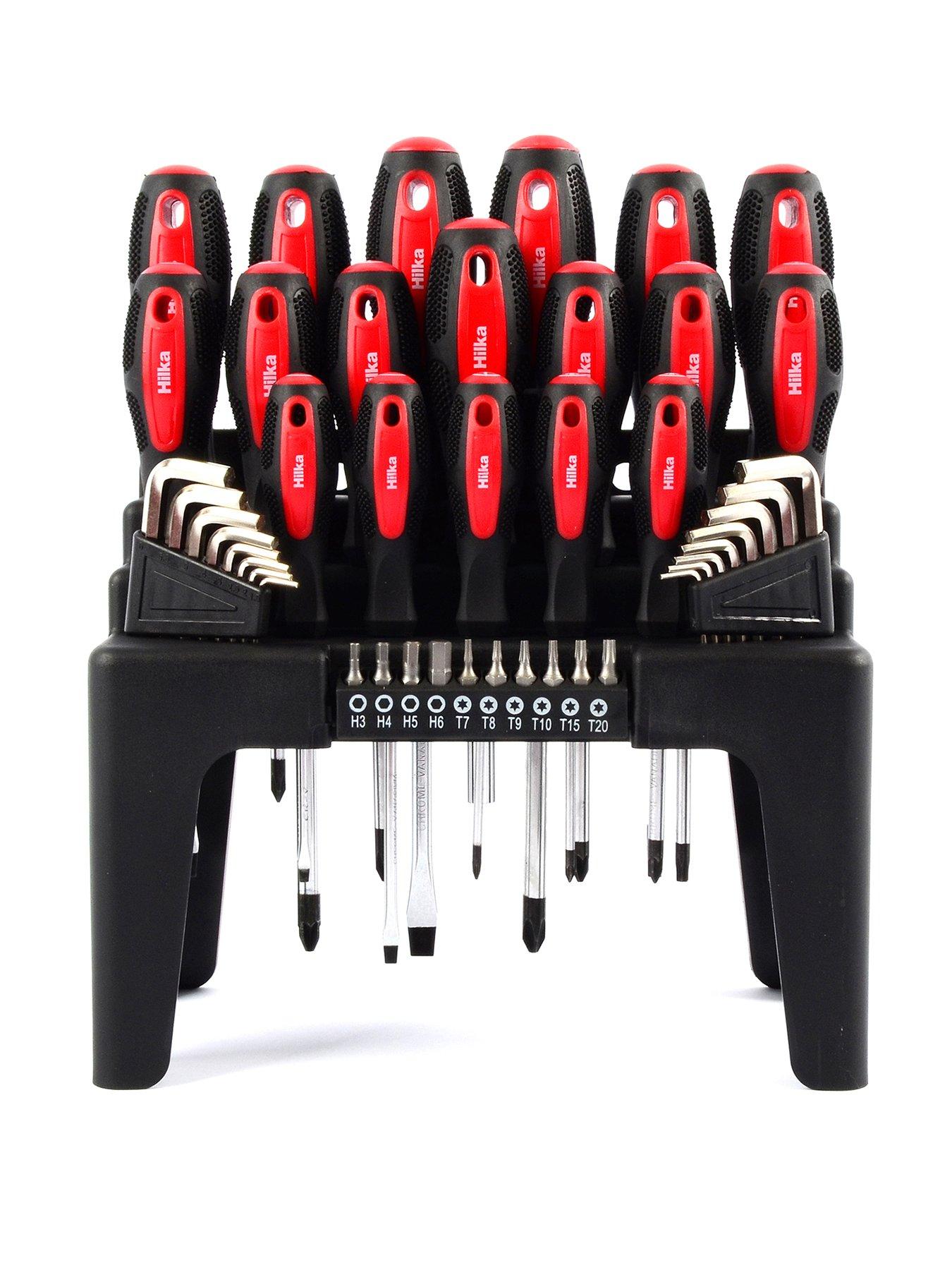 Product photograph of Hilka Tools Hilka 44 Pce Screwdriver Amp Bit Set from very.co.uk