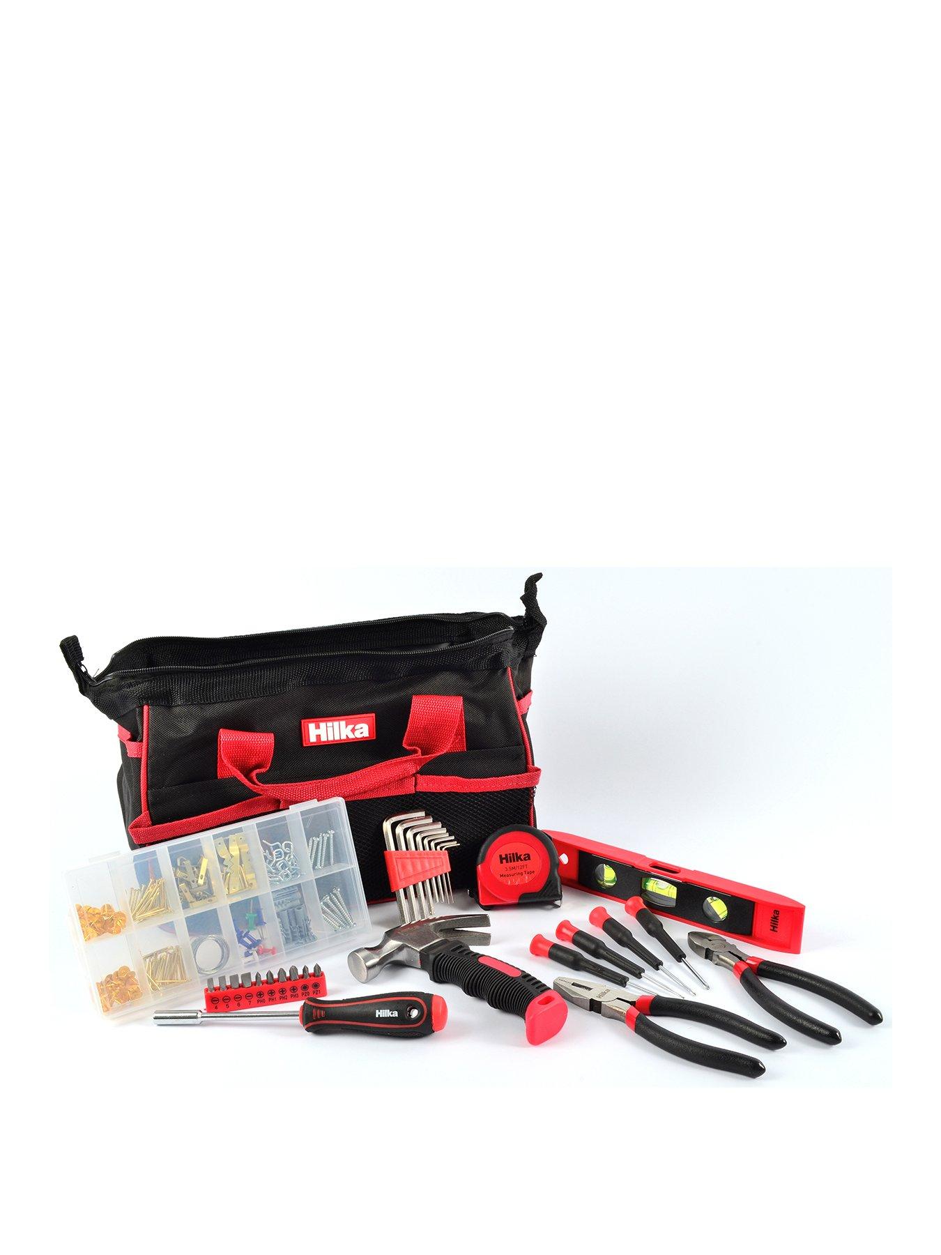 Image 1 of 6 of Hilka Tools Hilka 30 Piece Home Tool Kit Inc Bag