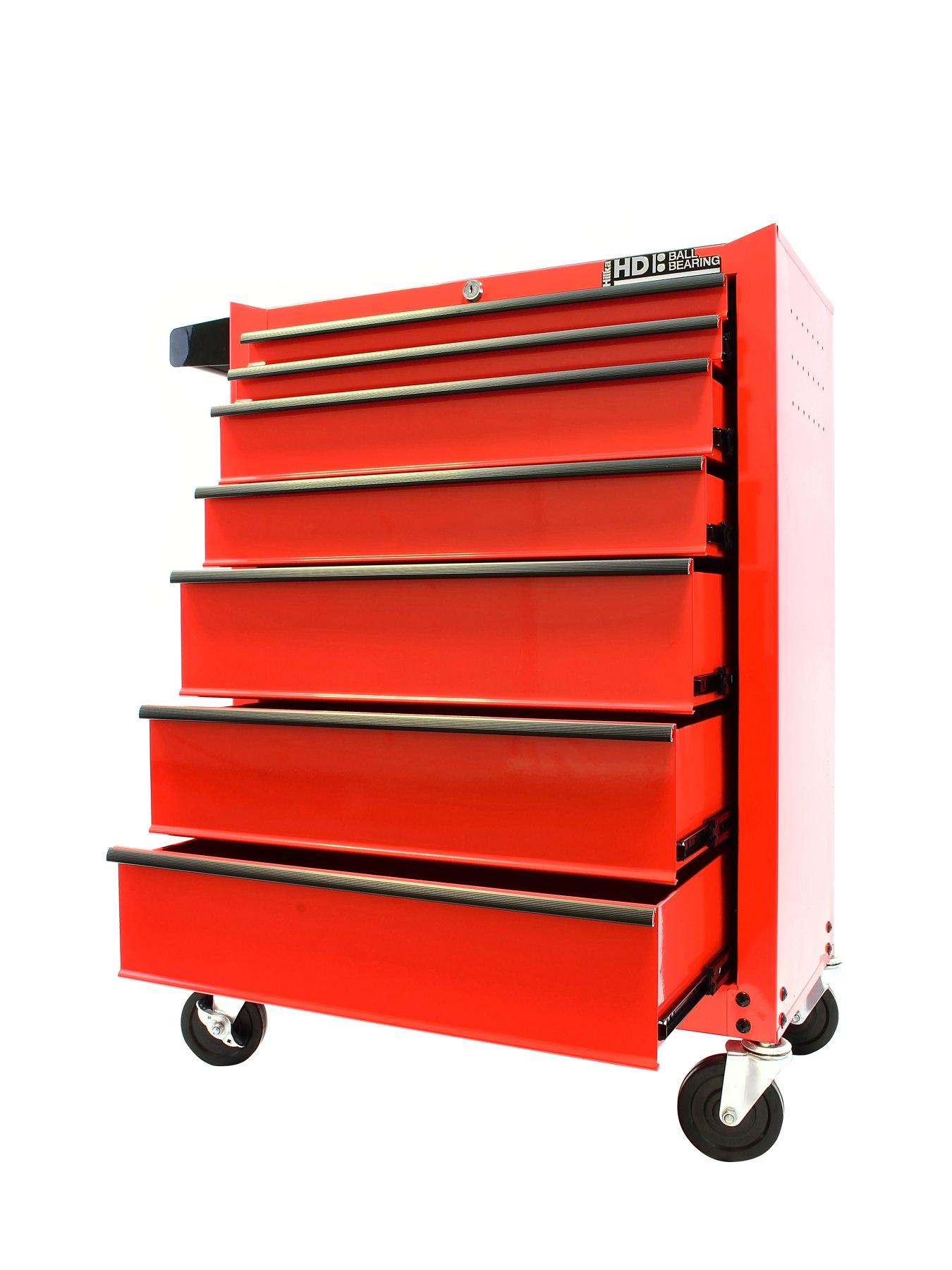 Image 4 of 6 of Hilka Heavy Duty 7 Drawer Trolley BBS