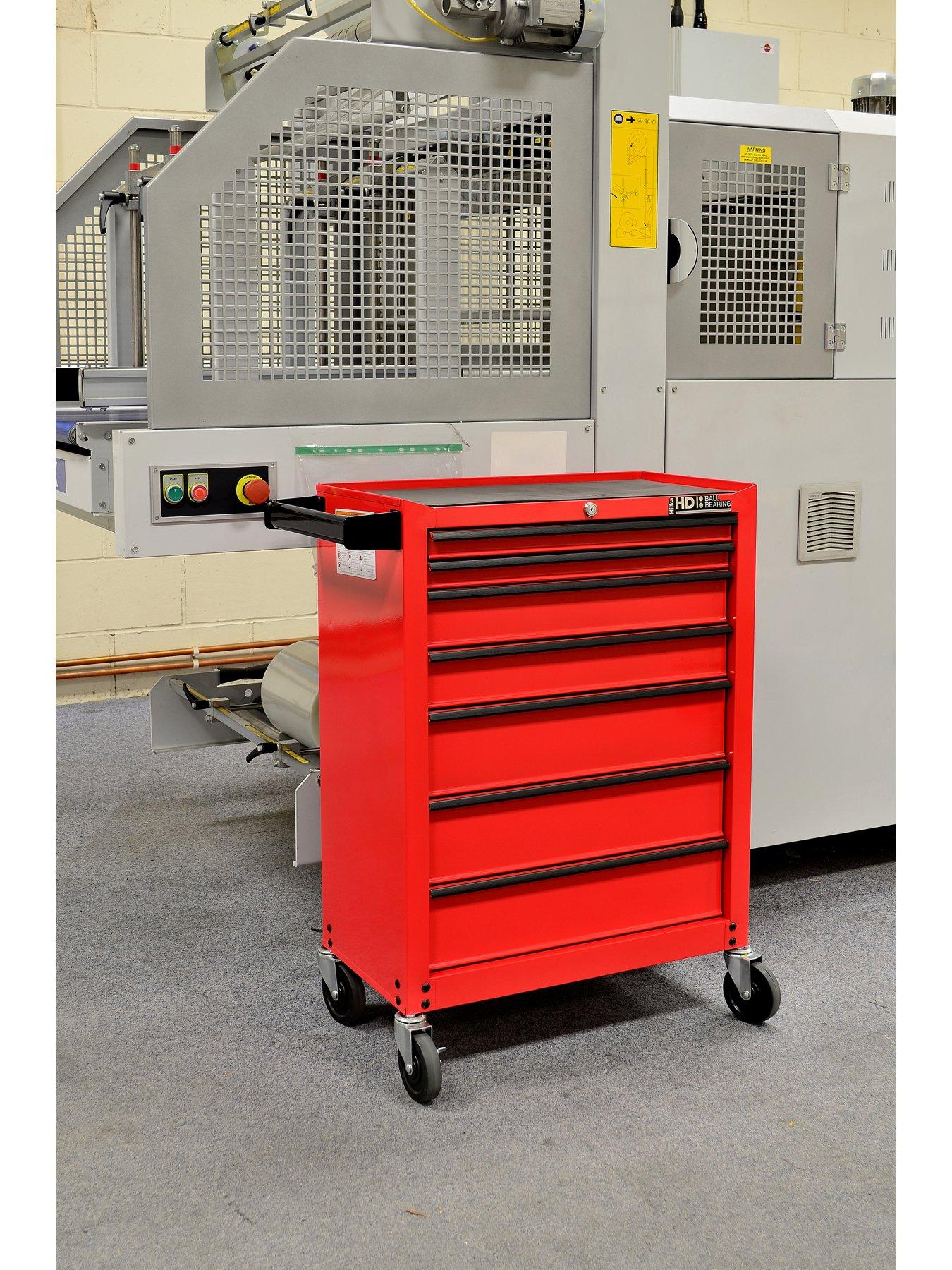 Image 5 of 6 of Hilka Heavy Duty 7 Drawer Trolley BBS