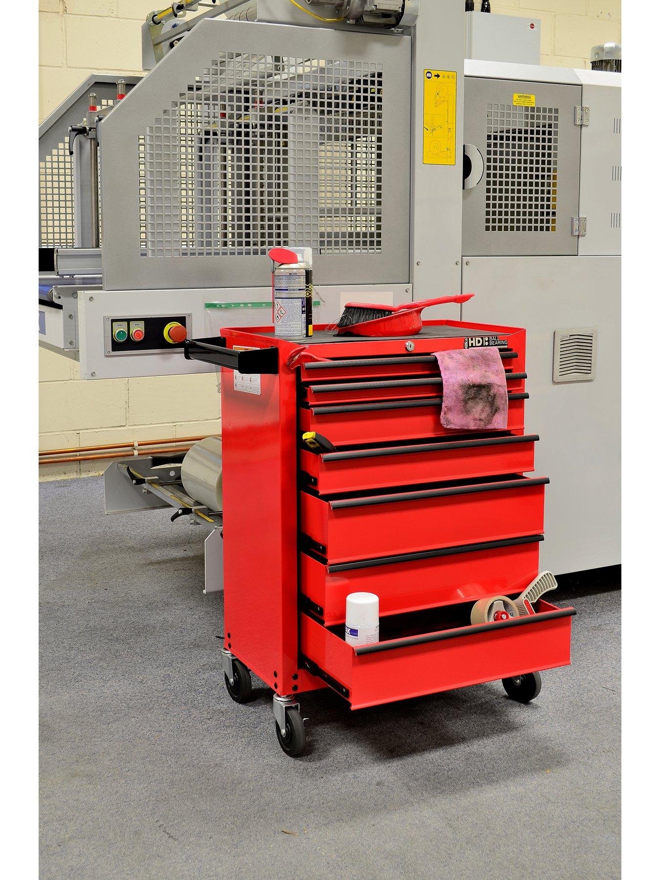 Image 6 of 6 of Hilka Heavy Duty 7 Drawer Trolley BBS