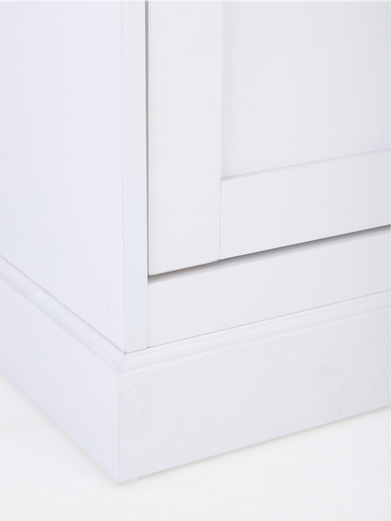 Image 6 of 6 of Very Home Darcy 2 Drawer Bedside&nbsp;- White - FSC&reg; Certified