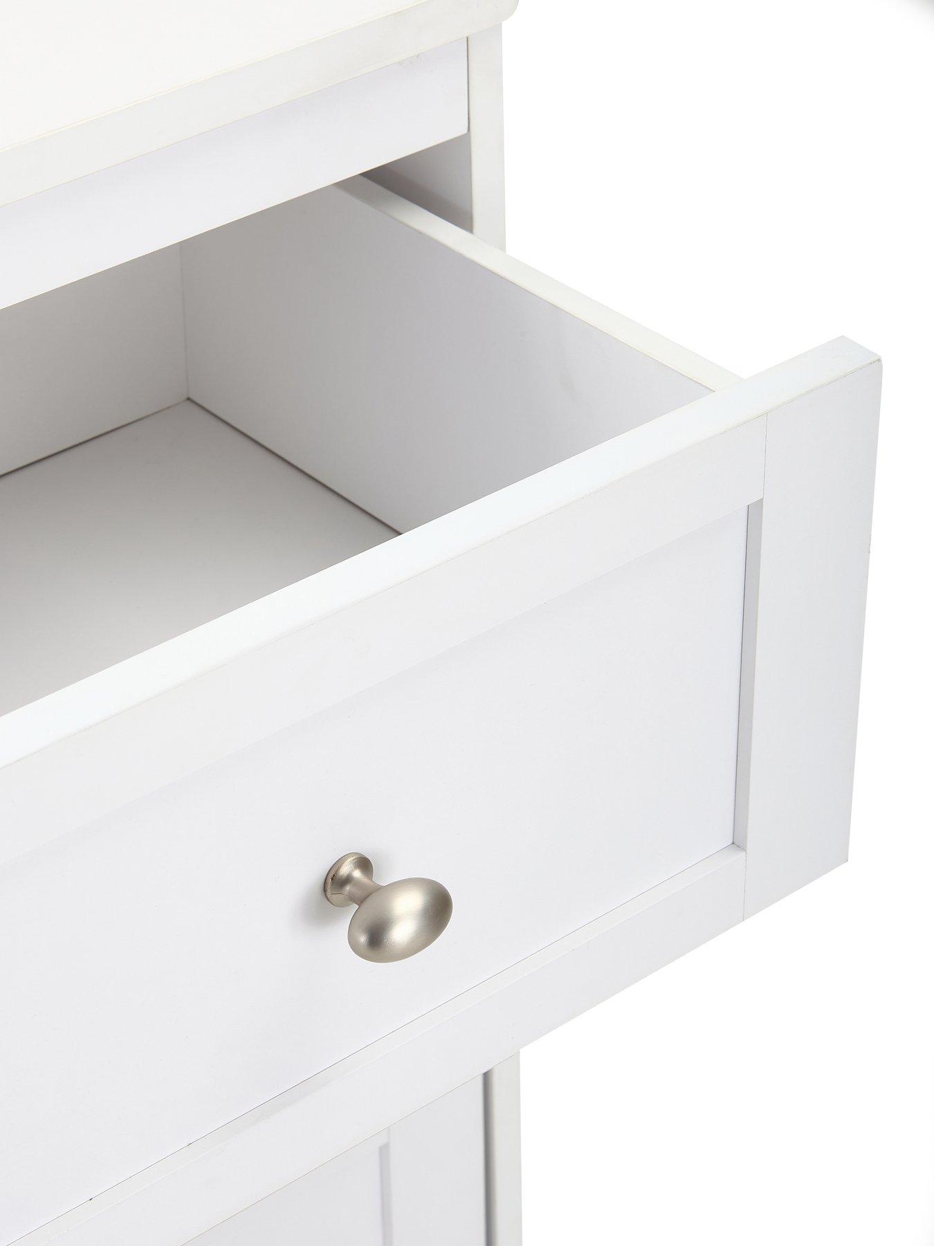 Image 4 of 6 of Very Home Darcy 4 Drawer Chest&nbsp;- White - FSC&reg; Certified
