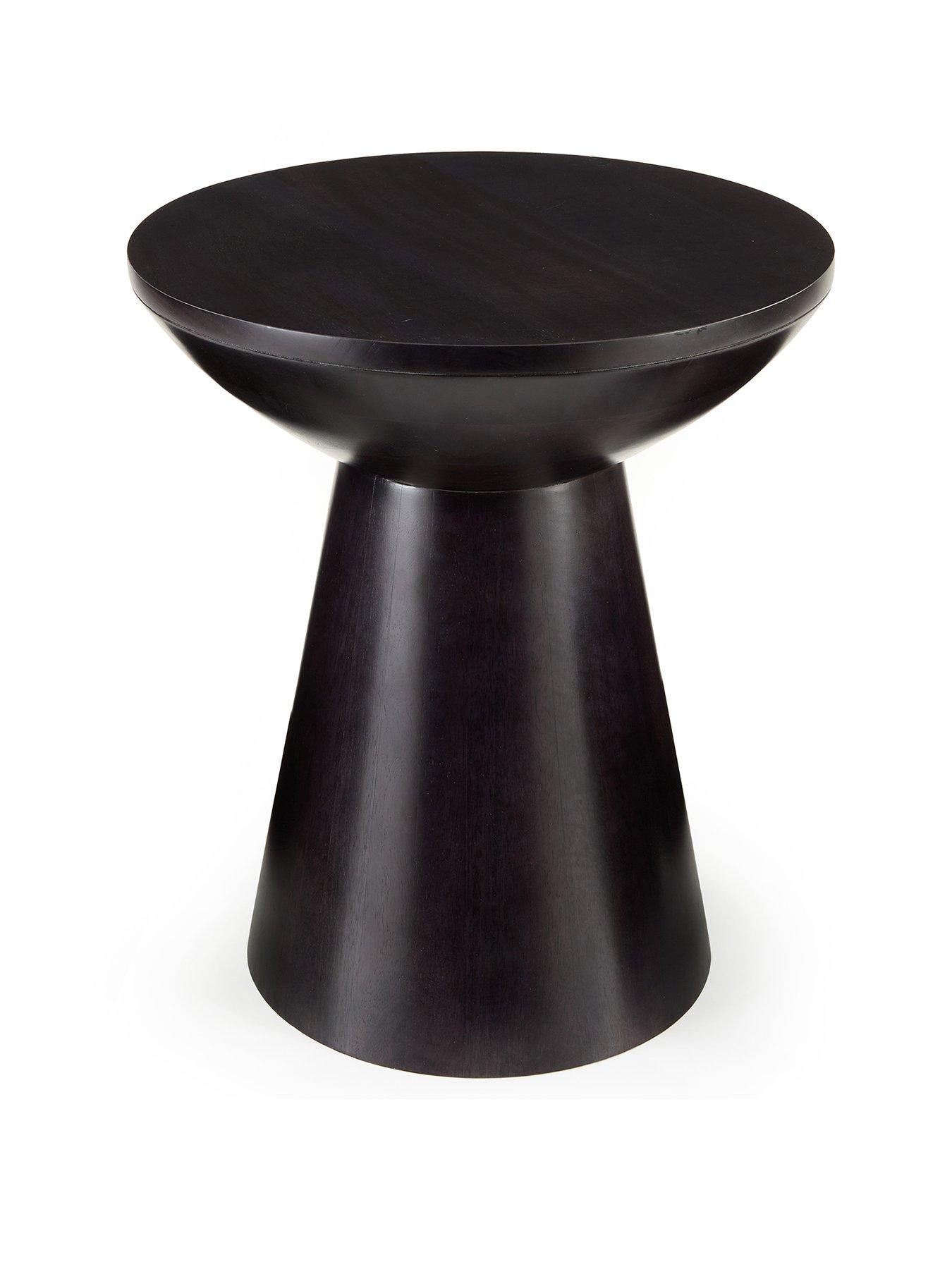 Image 2 of 6 of Very Home Drum Side Table - Black&nbsp;- FSC&reg; Certified