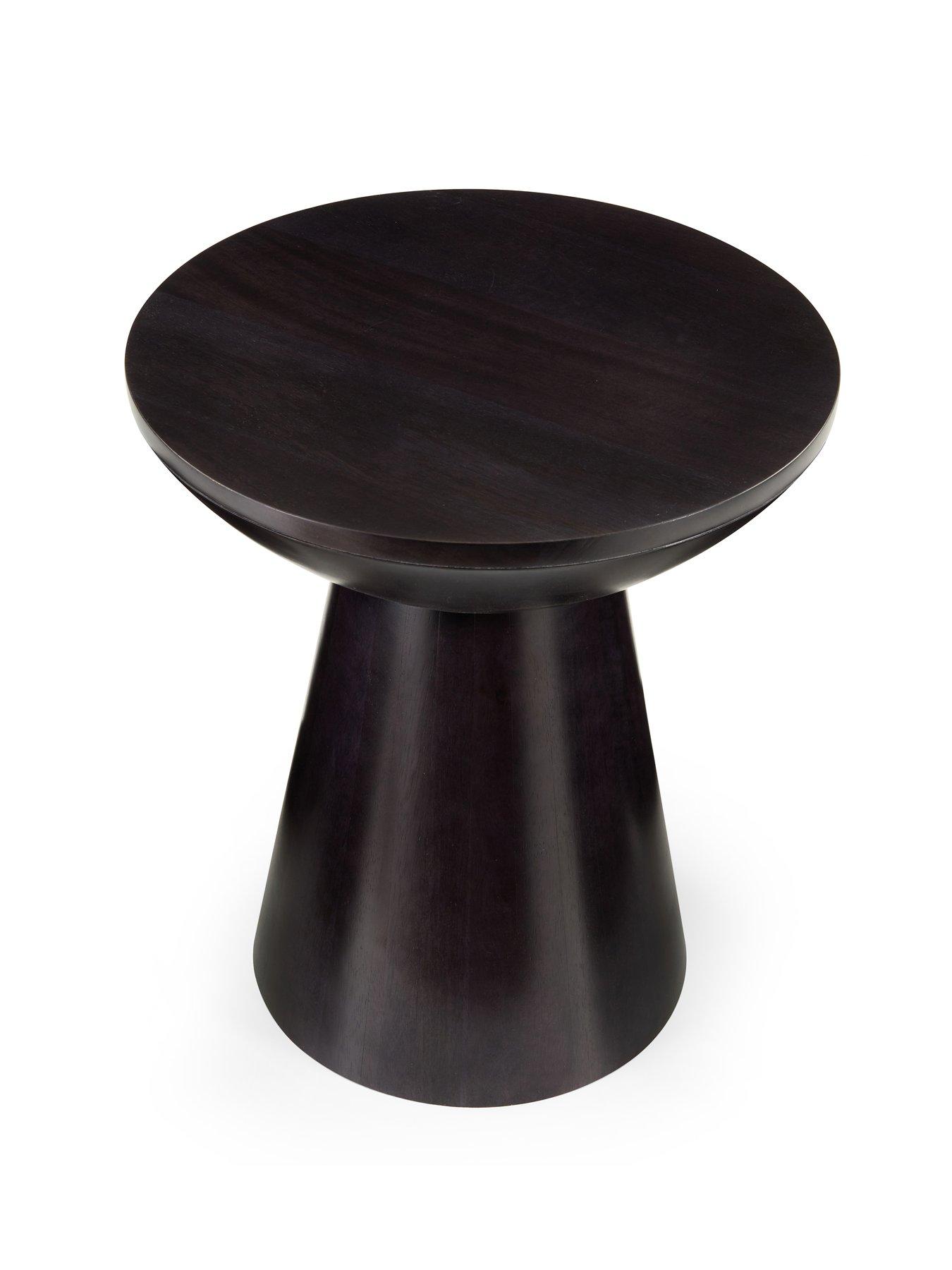 Image 3 of 6 of Very Home Drum Side Table - Black&nbsp;- FSC&reg; Certified