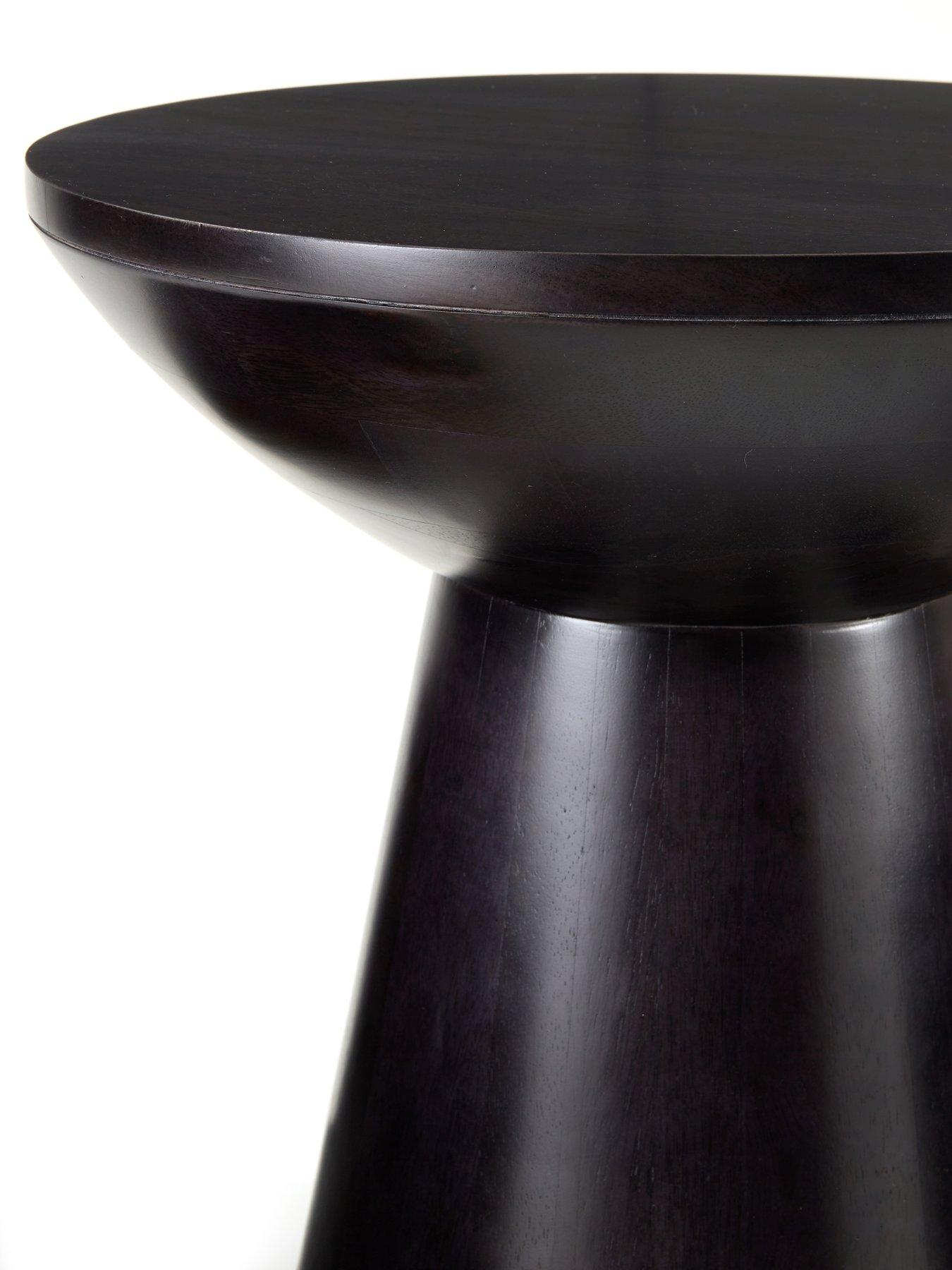 Image 4 of 6 of Very Home Drum Side Table - Black&nbsp;- FSC&reg; Certified