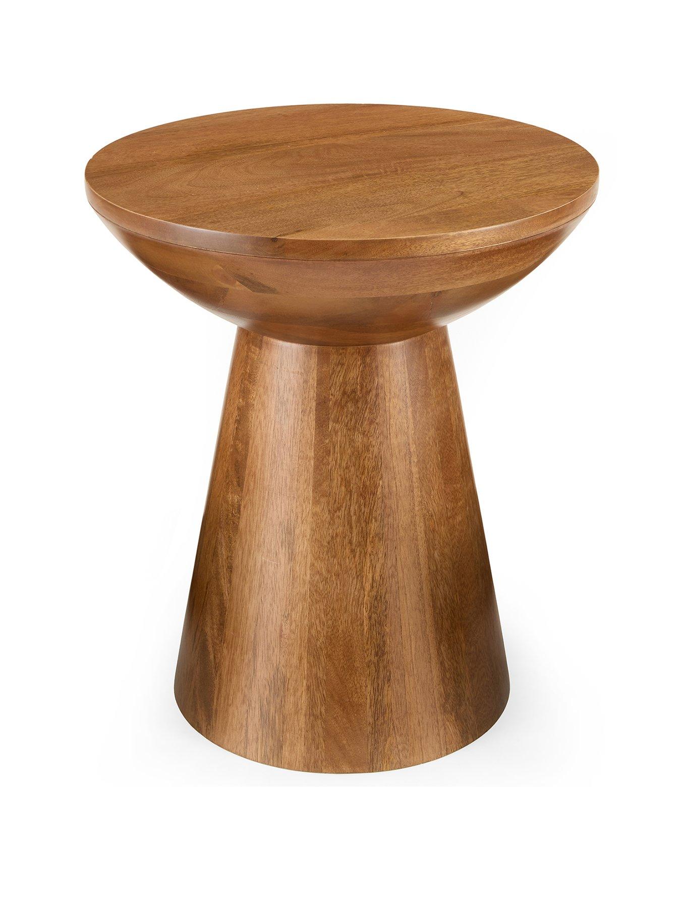 Image 2 of 6 of Very Home Drum Side Table in Walnut - FSC&reg; Certified