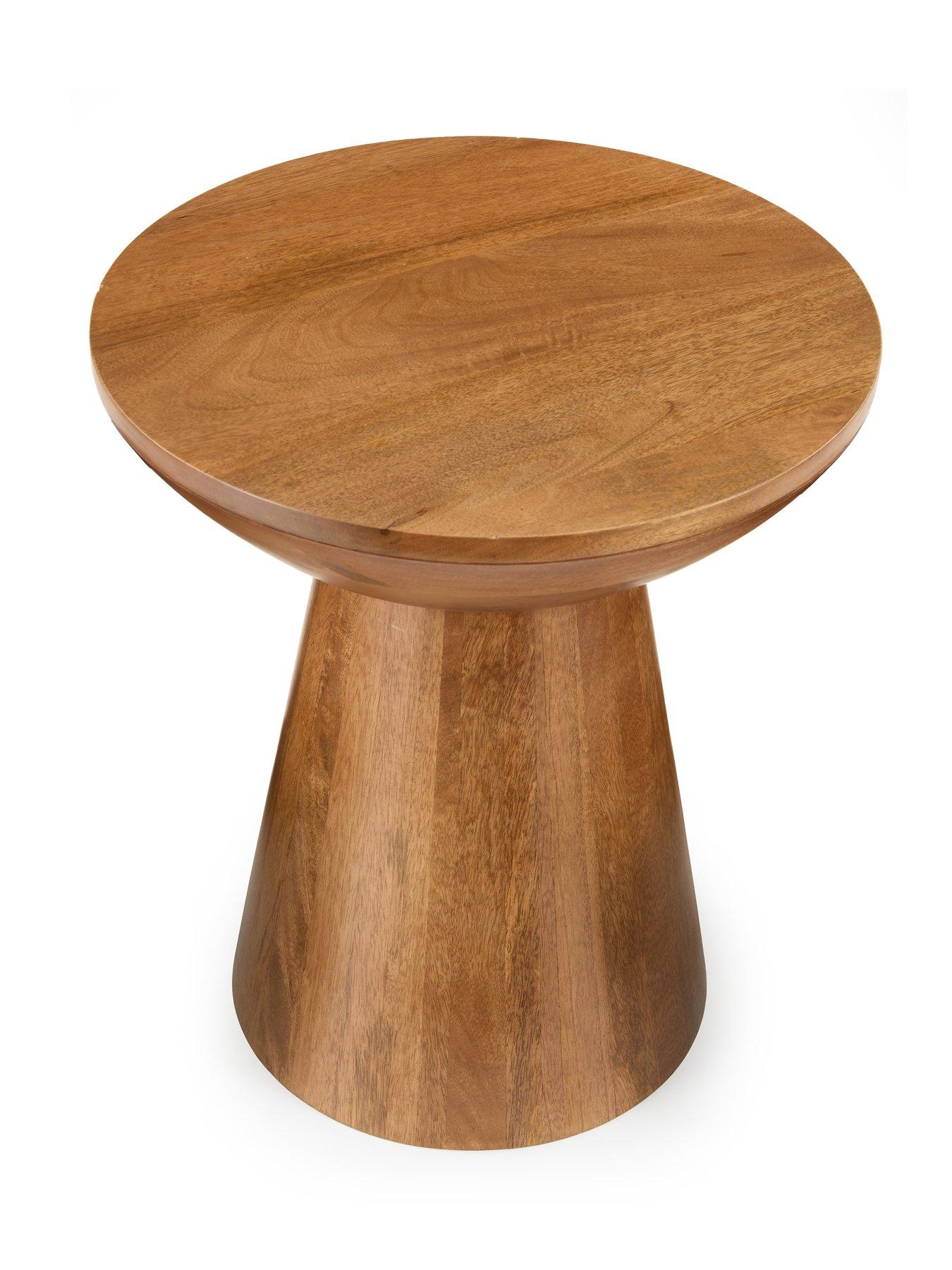 Image 3 of 6 of Very Home Drum Side Table in Walnut - FSC&reg; Certified