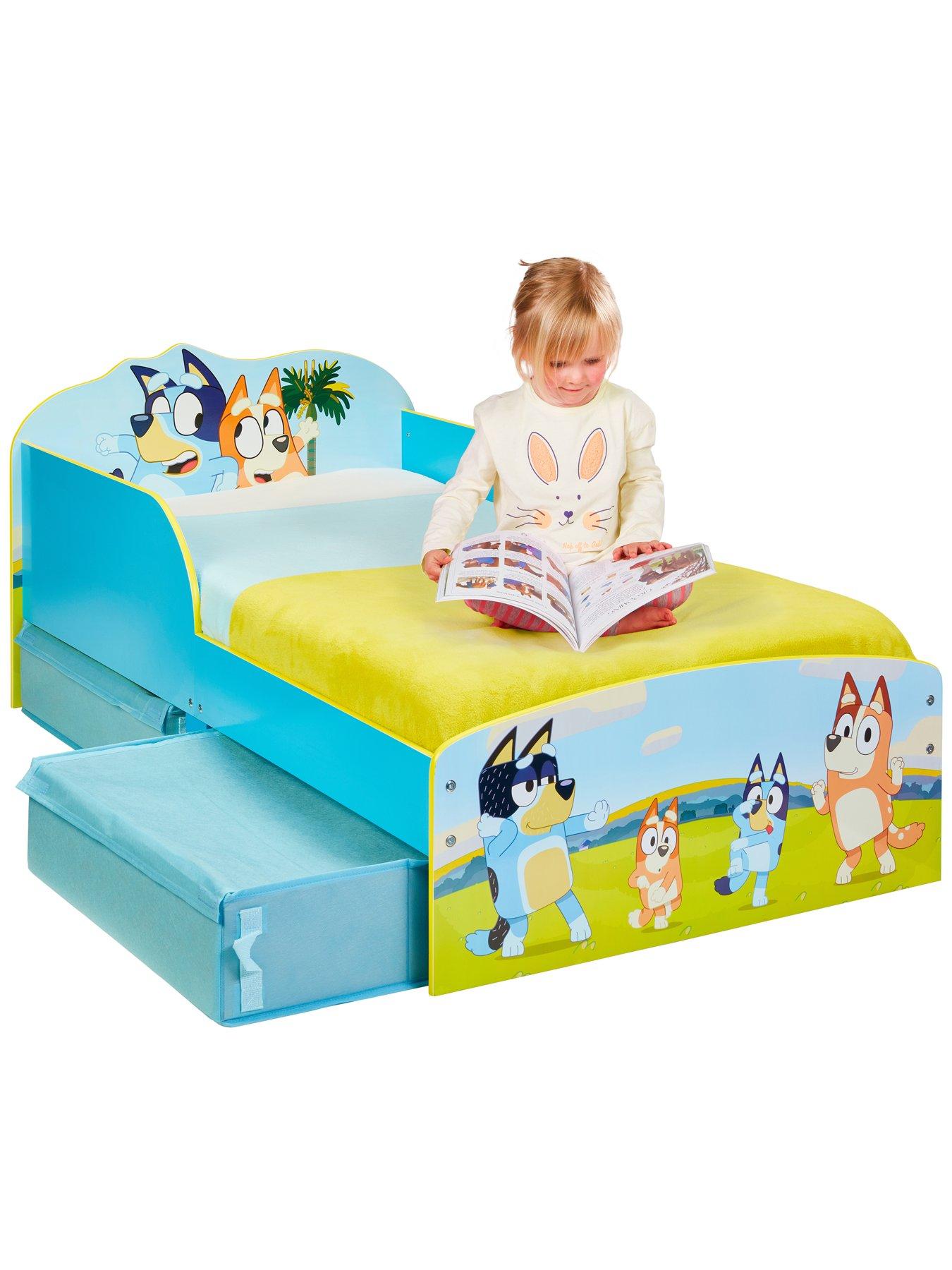 Product photograph of Bluey Family Toddler Bed from very.co.uk