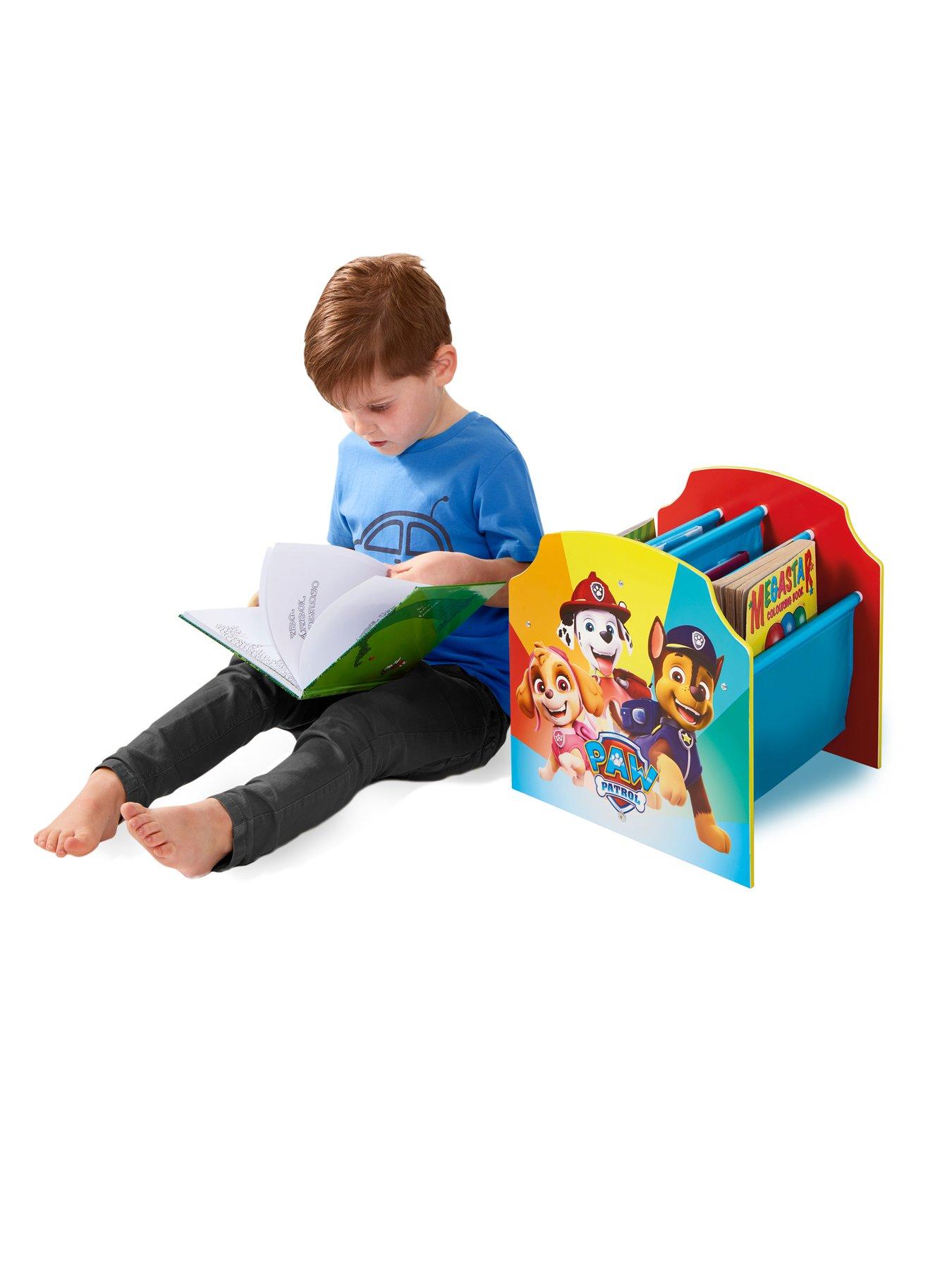 Product photograph of Paw Patrol Rainbow Sling Bookcase from very.co.uk