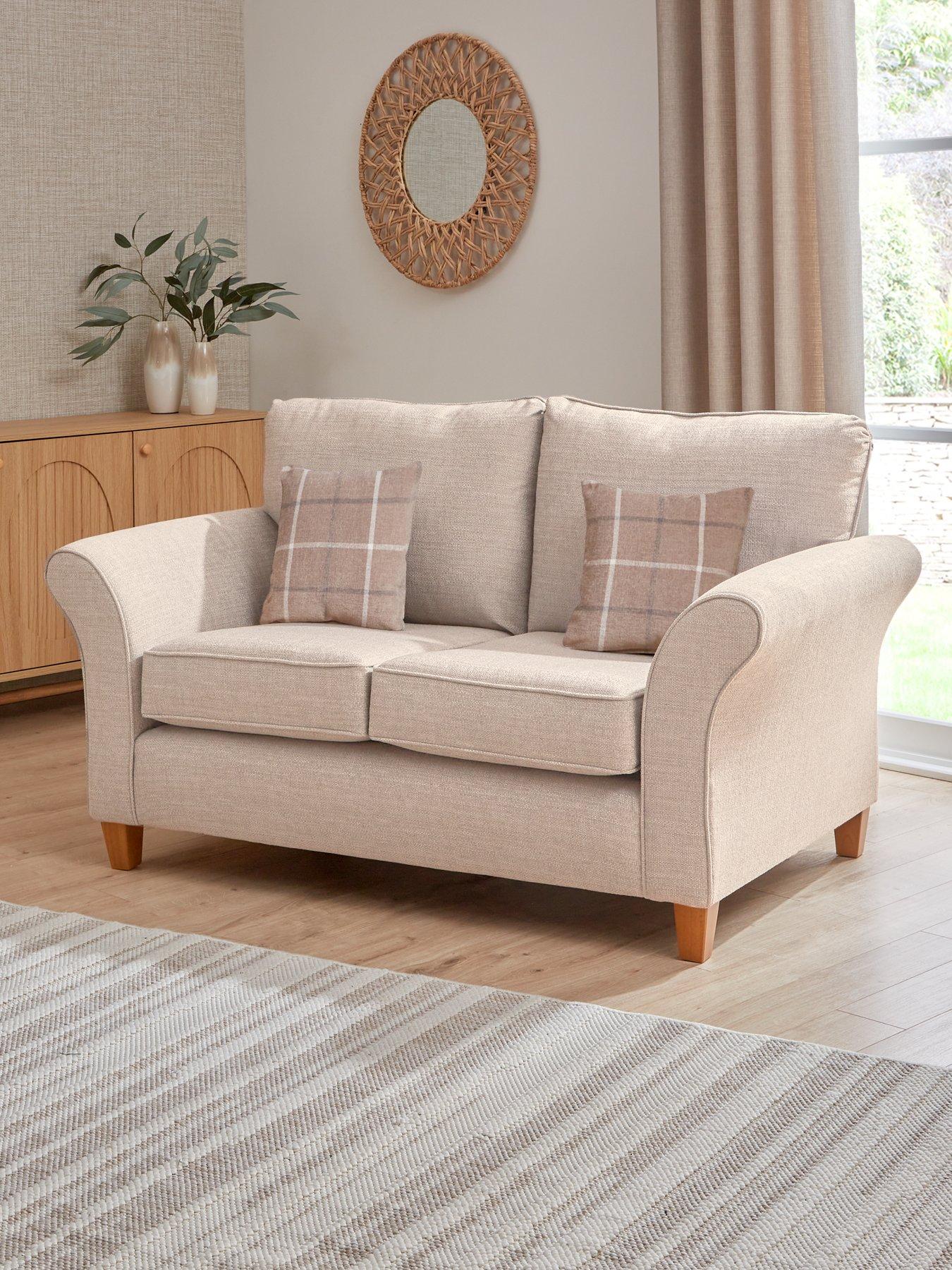 Very Home Alsop 2 Seater Fabric Sofa - Made in the UK