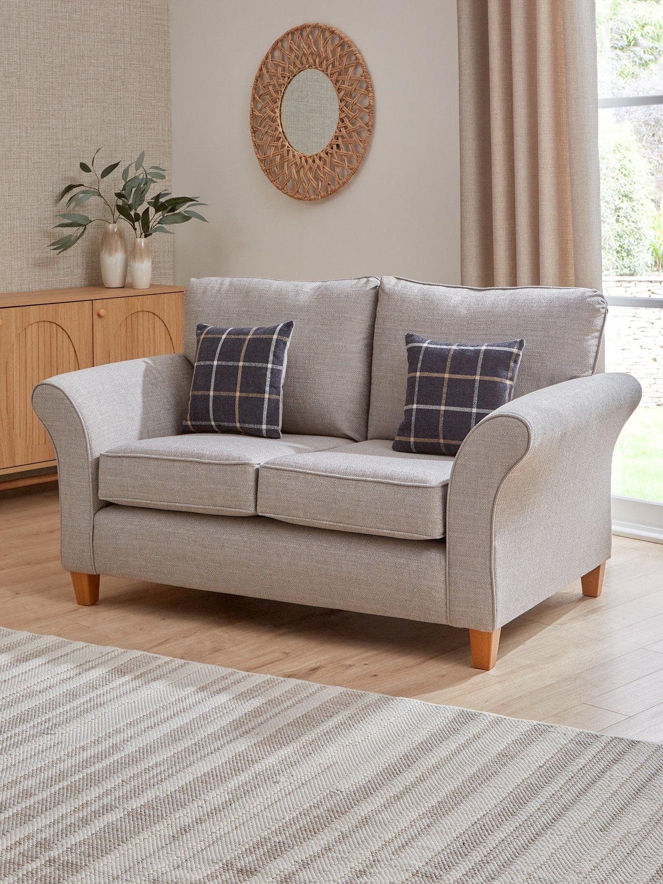 Product photograph of Very Home Alsop 2 Seater Fabric Sofa from very.co.uk