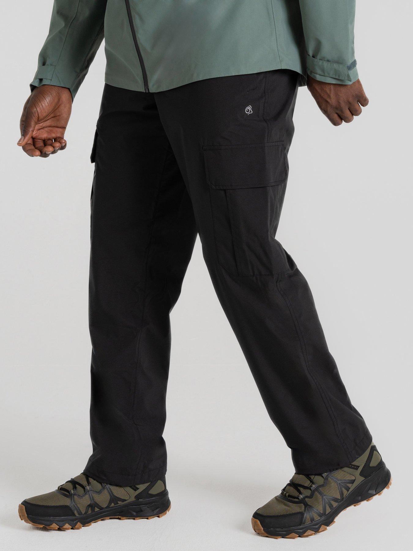 Craghoppers Indus Waterproof Cargo Trousers - Black