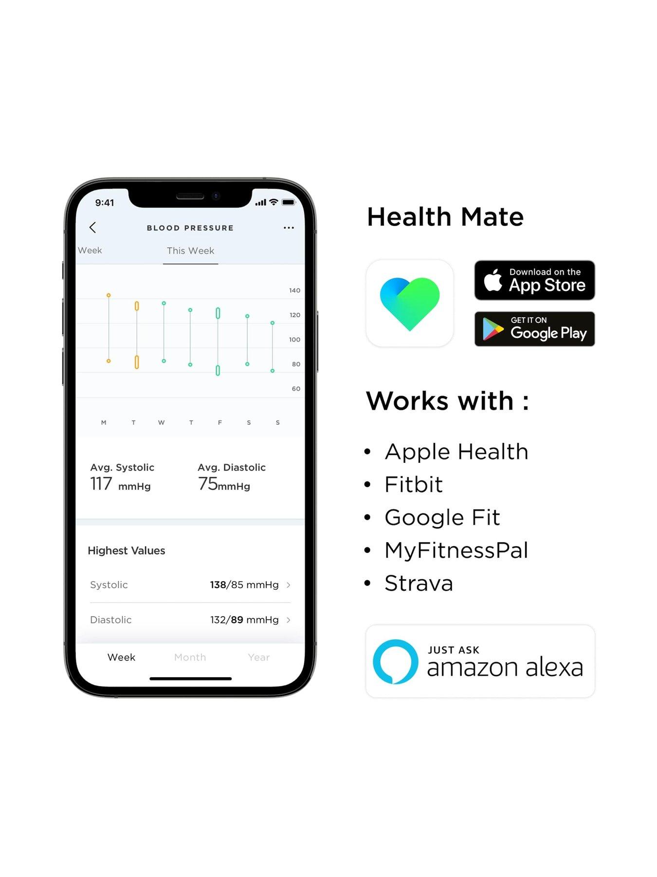 Image 6 of 7 of Withings BPM Connect&nbsp;Electronic Blood Pressure Monitor