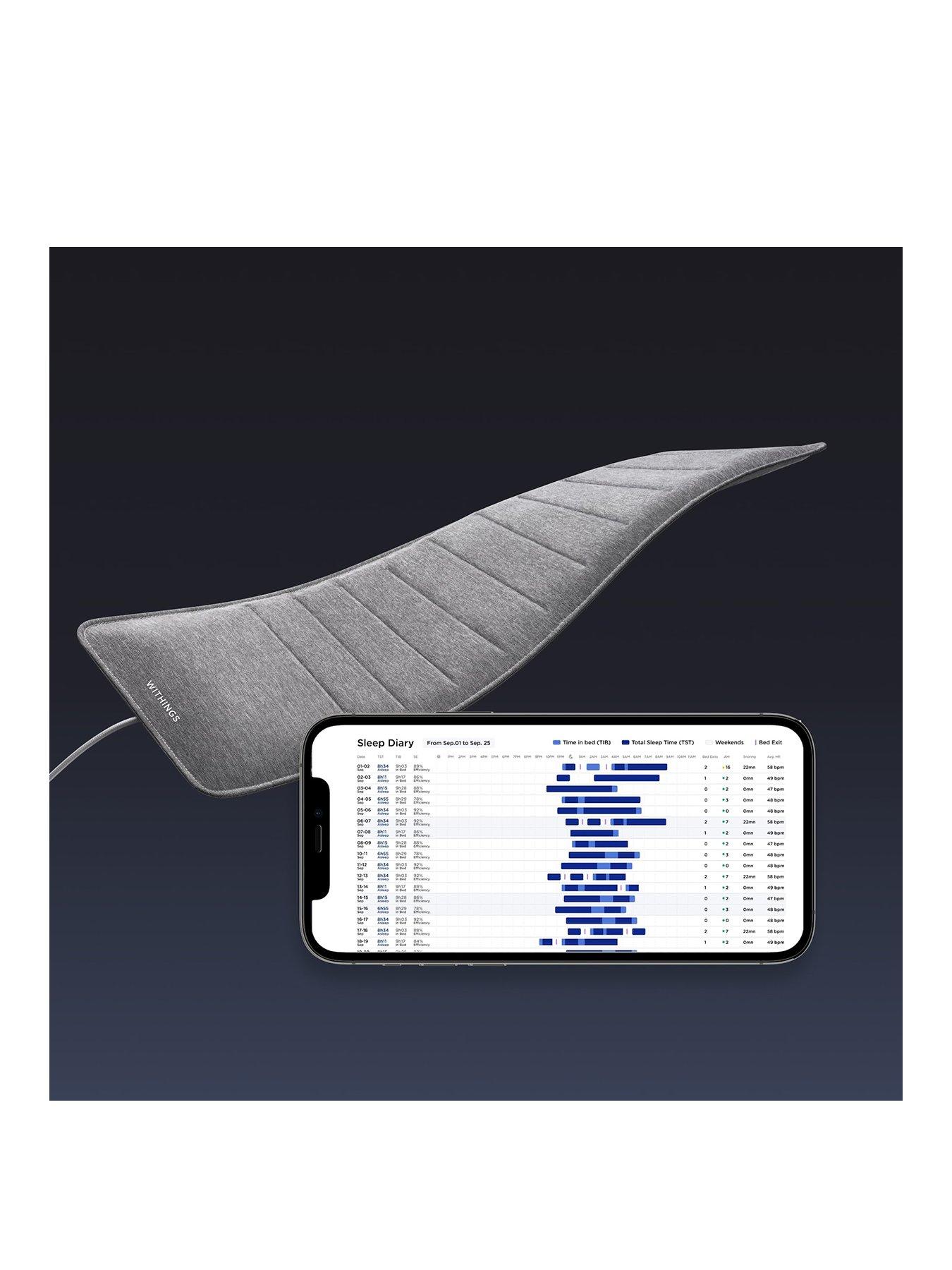 Image 3 of 8 of Withings Sleep Analyzer Under-Mattress Sleep Sensor